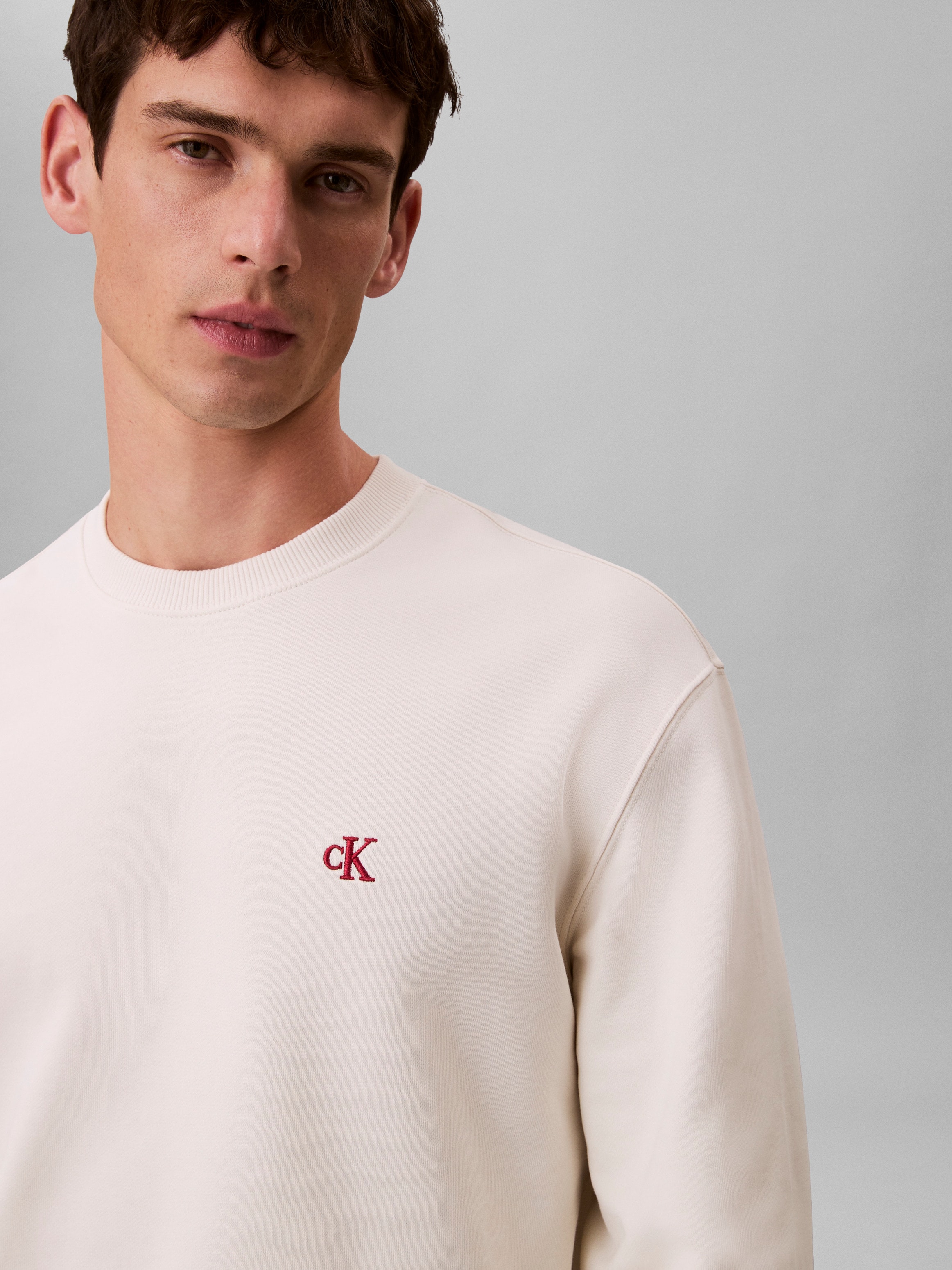 Calvin Klein Jeans Sweatshirt , Regular fit mit Rundhalsausschnitt
