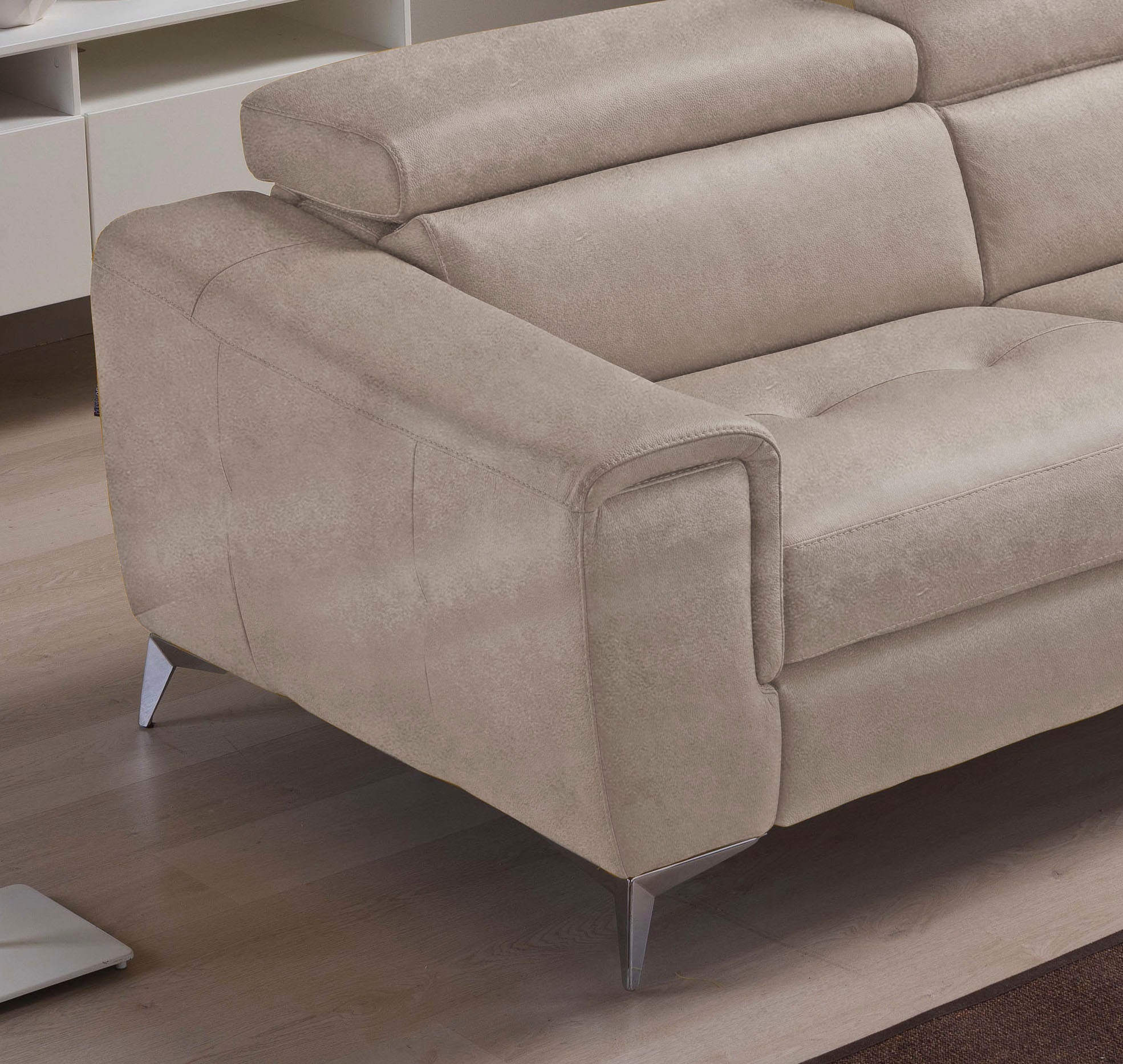 Egoitaliano 2,5-Sitzer "Francine, Designsofa, Loungesofa", Kopfteile manuel günstig online kaufen