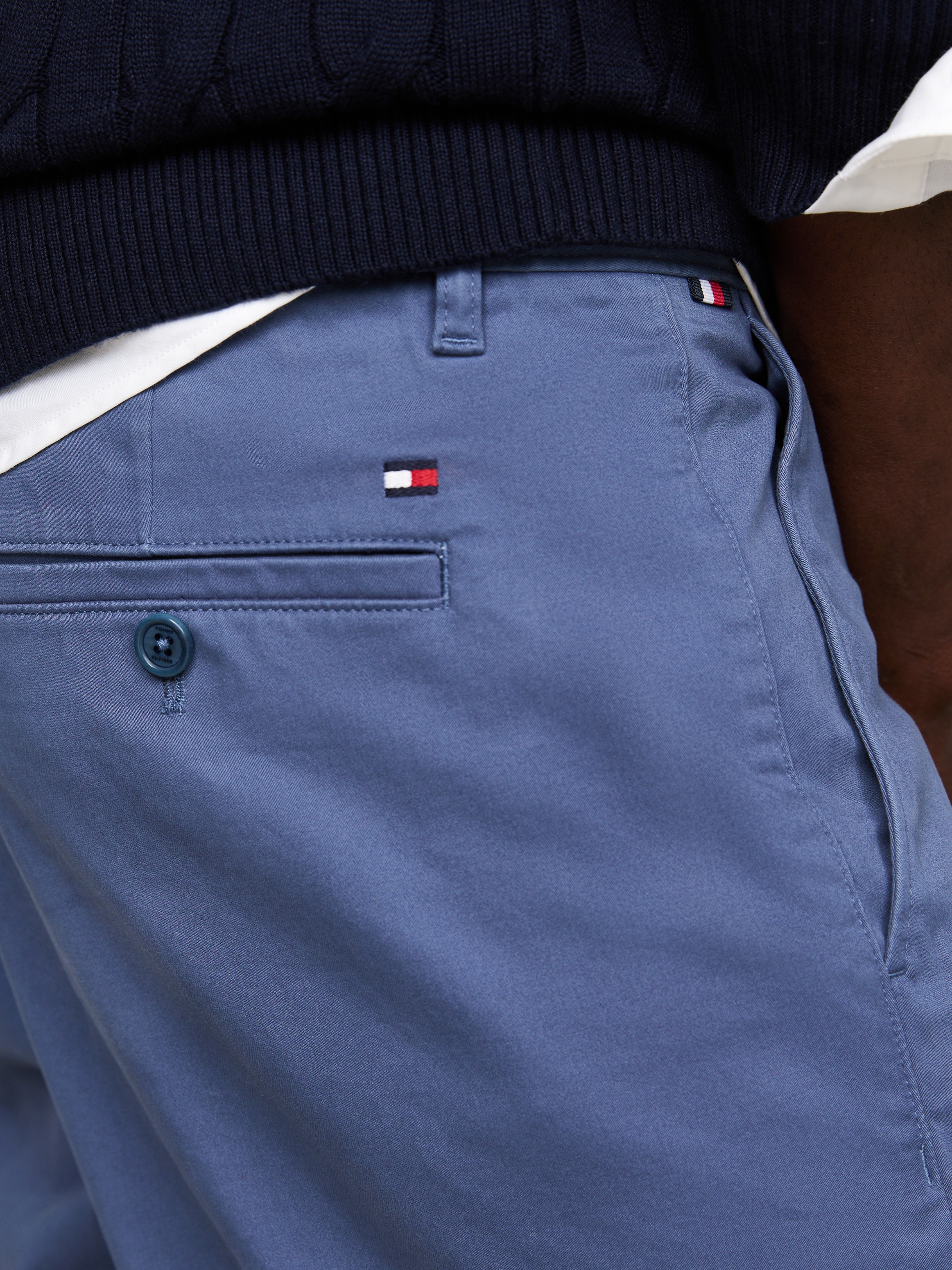 Tommy Hilfiger Chinohose »HARLEM CHINO SATIN«