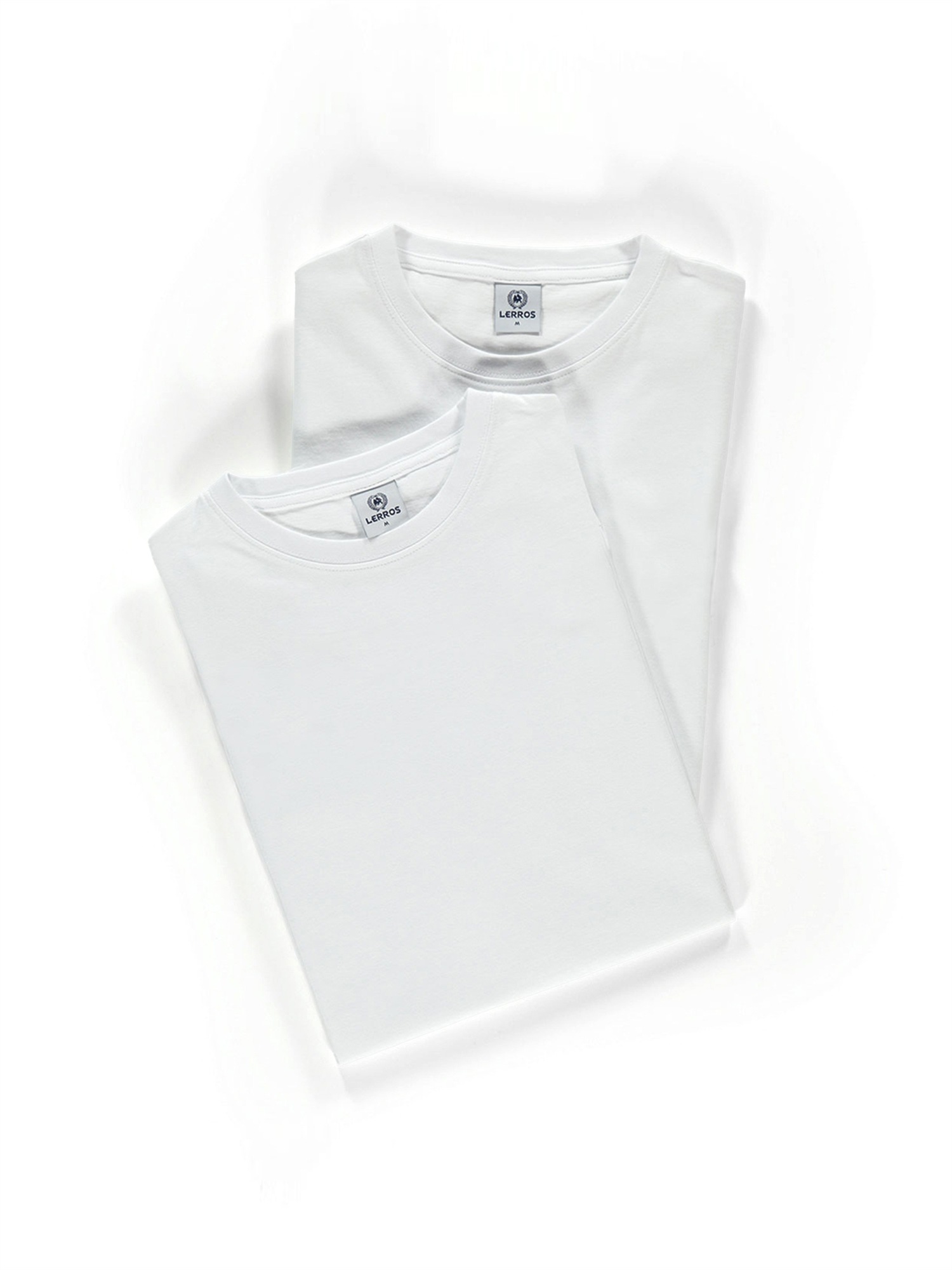 LERROS T-Shirt »Rundhals Doppelpack T-Shirt in Premium Baumwollqualität«