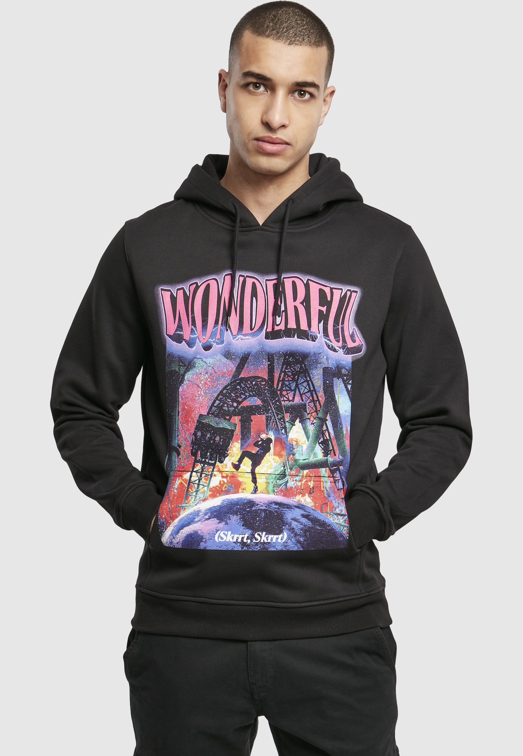 Thumbnail - MisterTee Kapuzenpullover "MisterTee Herren Wonderful Hoody" 1 Stk.