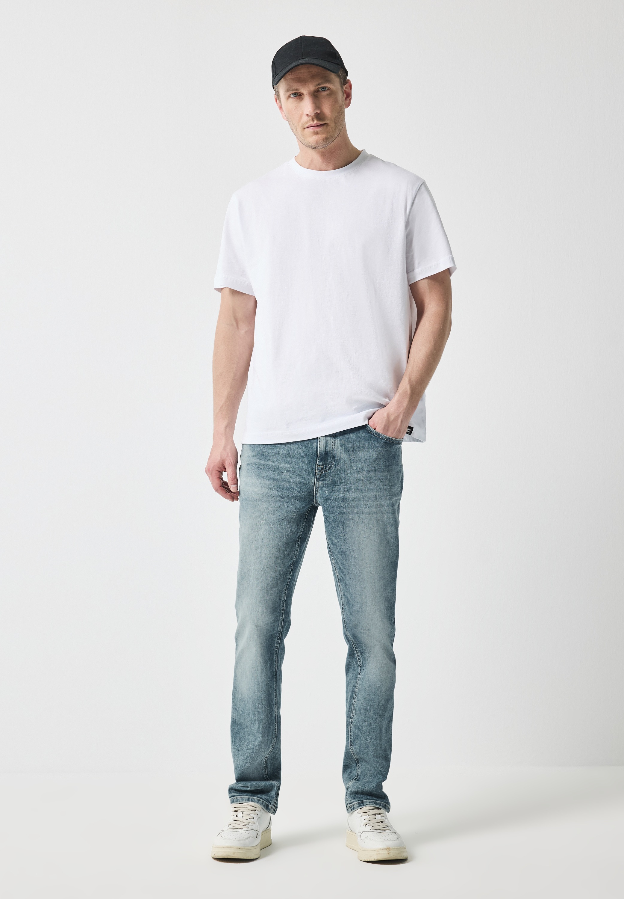 STREET ONE MEN Regular-fit-Jeans, 5-Pocket-Style