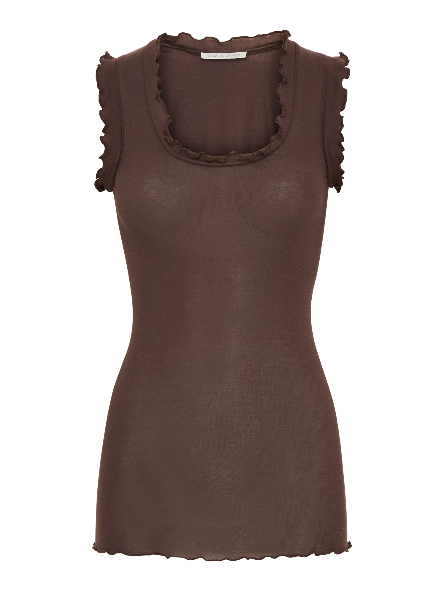 Seamless Basic Funktionstop "Seamless Basic Top Flounce"