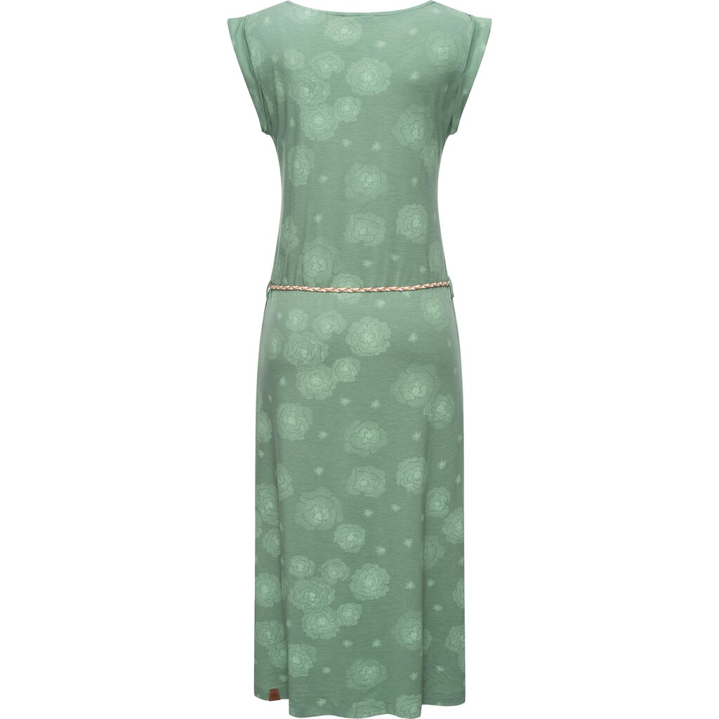 Ragwear Sommerkleid »Tag Midi«, wadenlanges Maxikleid mit Allover-Print