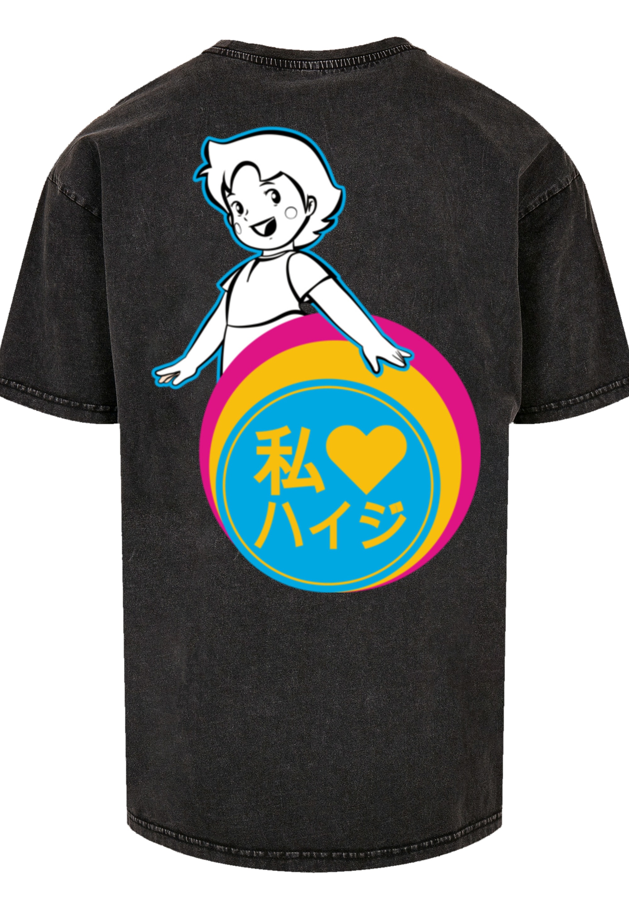 F4NT4STIC T-Shirt »Heidi Heroes of Childhood«, Nostalgie, Retro Print, Kinderserie