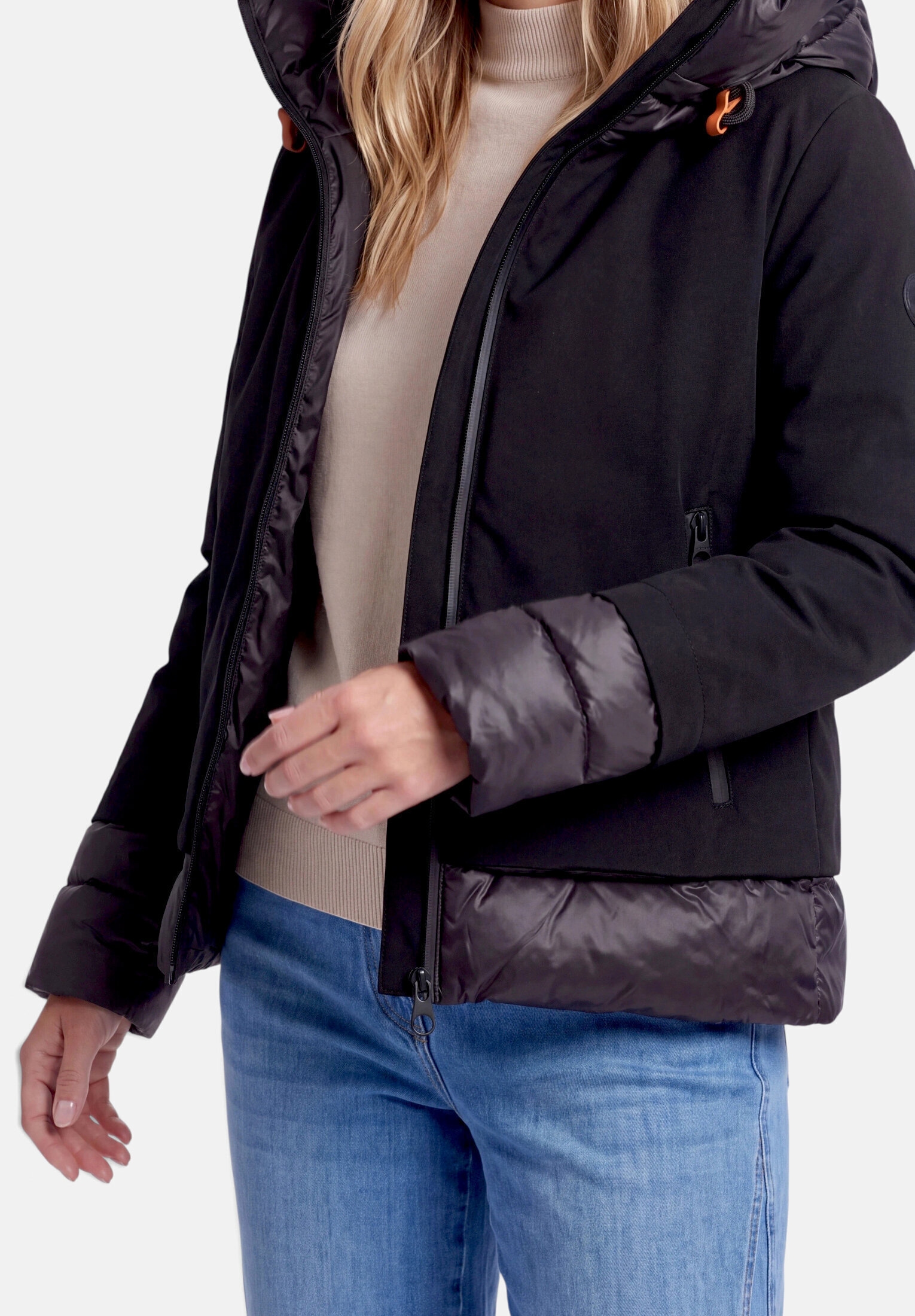 Gil Bret Steppjacke »Damen mit Kapuze« mit Kapuze