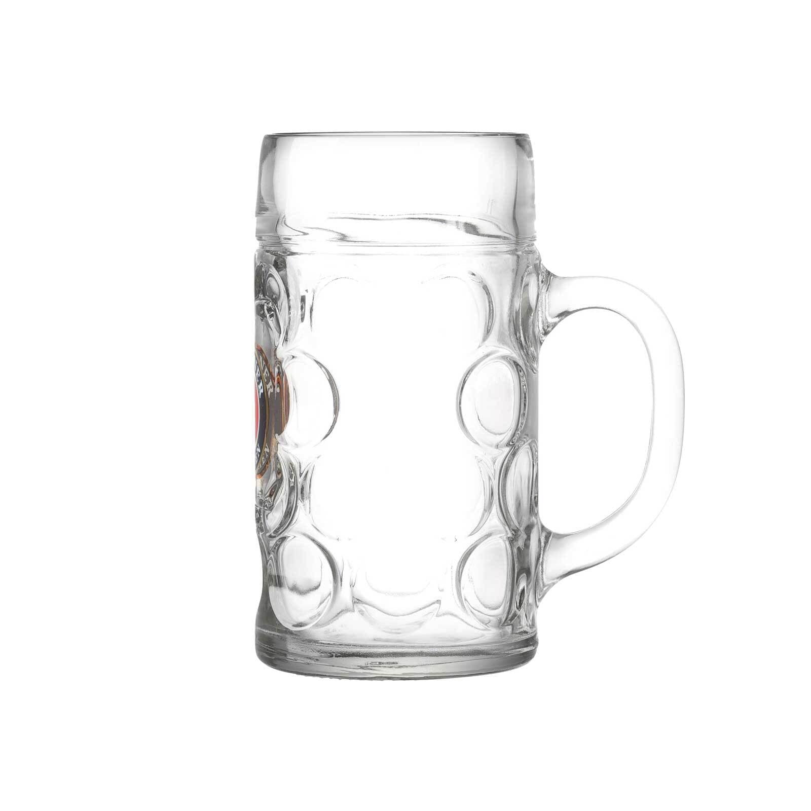 Ritzenhoff & Breker Bierkrug »Bierkrug Paulaner 1000 ml 6er Set transparent«