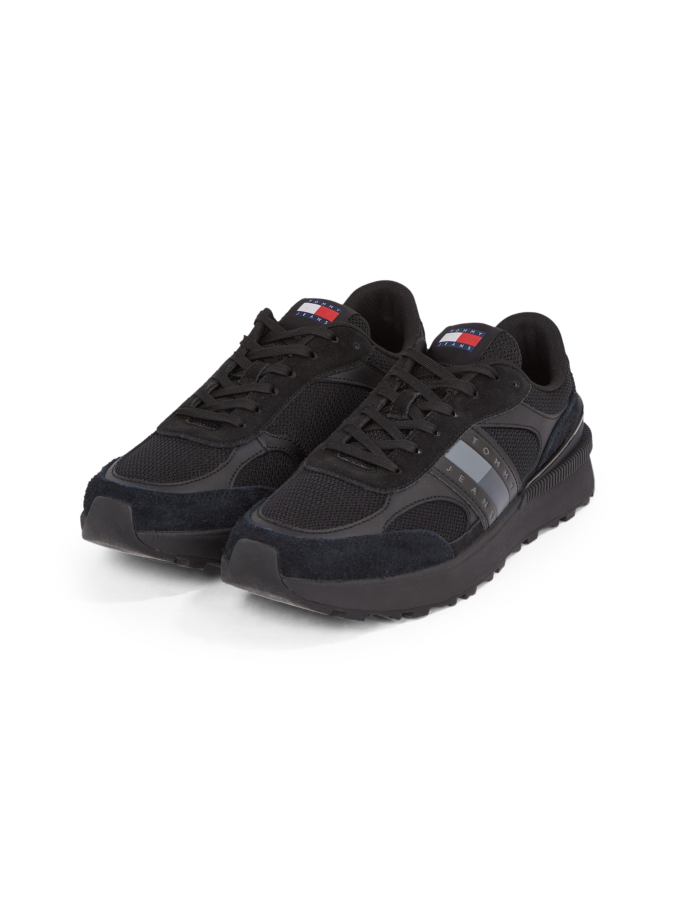 Tommy Jeans Plateausneaker "TJM TECHNICAL RUNNER ESS", Freizeitschuh, Halbs günstig online kaufen