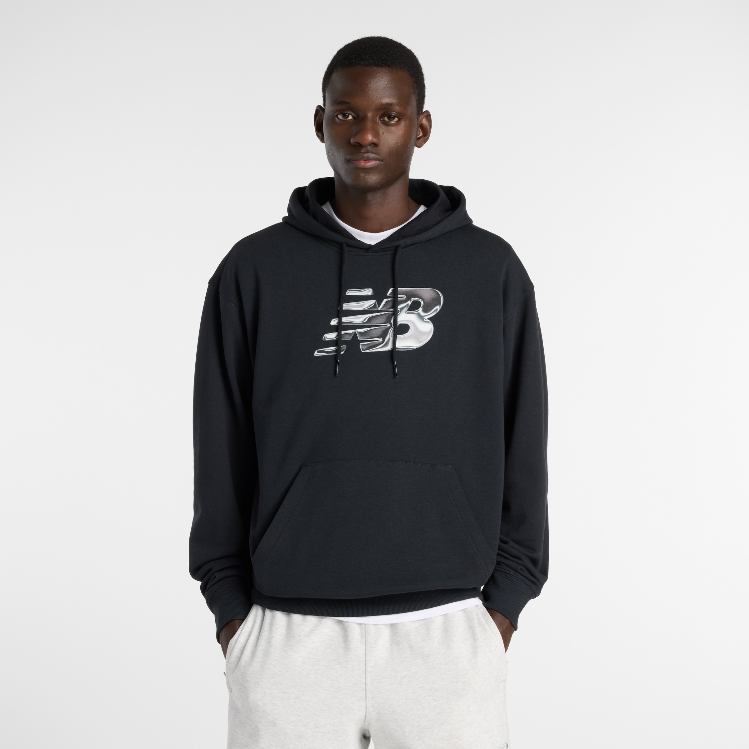 New Balance Kapuzensweatshirt "AAZ Mens Lifestyle Hoodie BIG TEAL", sportli günstig online kaufen