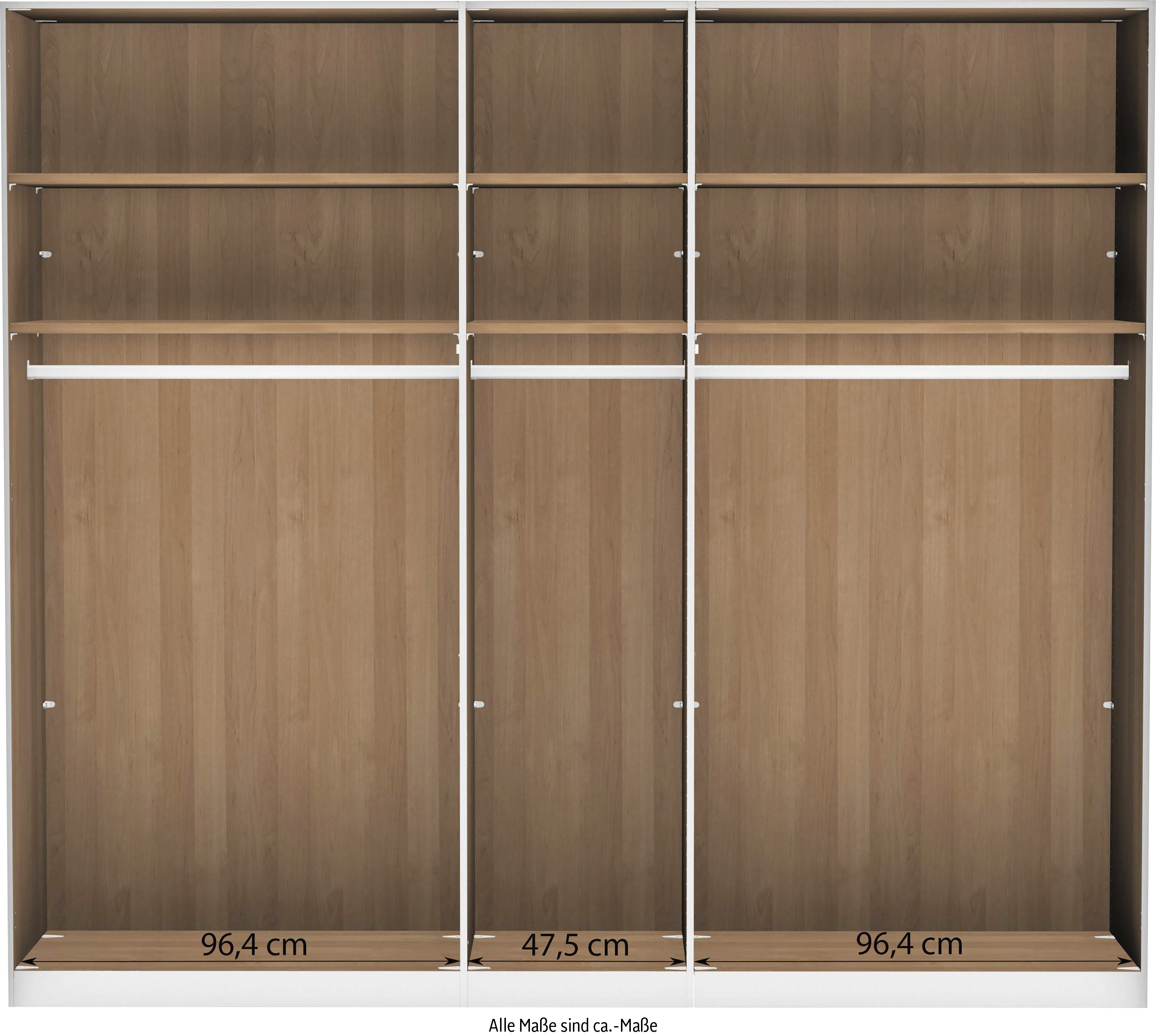 Thumbnail - WIEMANN Drehtürenschrank "Kiruna", mit Kristallspiegel