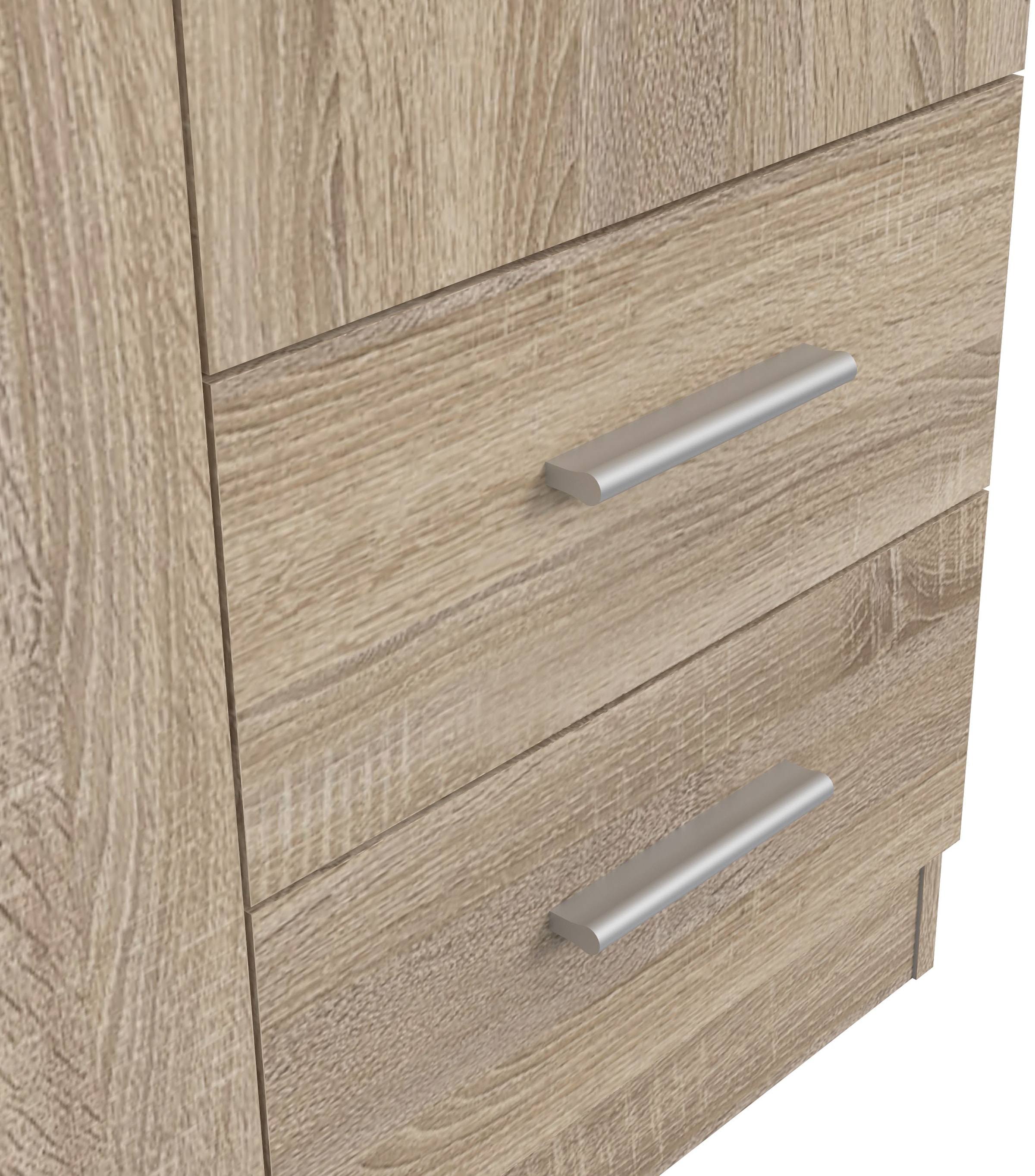 FORTE Kleiderschrank »FORTE JOAKIM , Drehtürenschrank Sonoma Eiche« B/H/T 90,8/197/54 cm, viel Platz