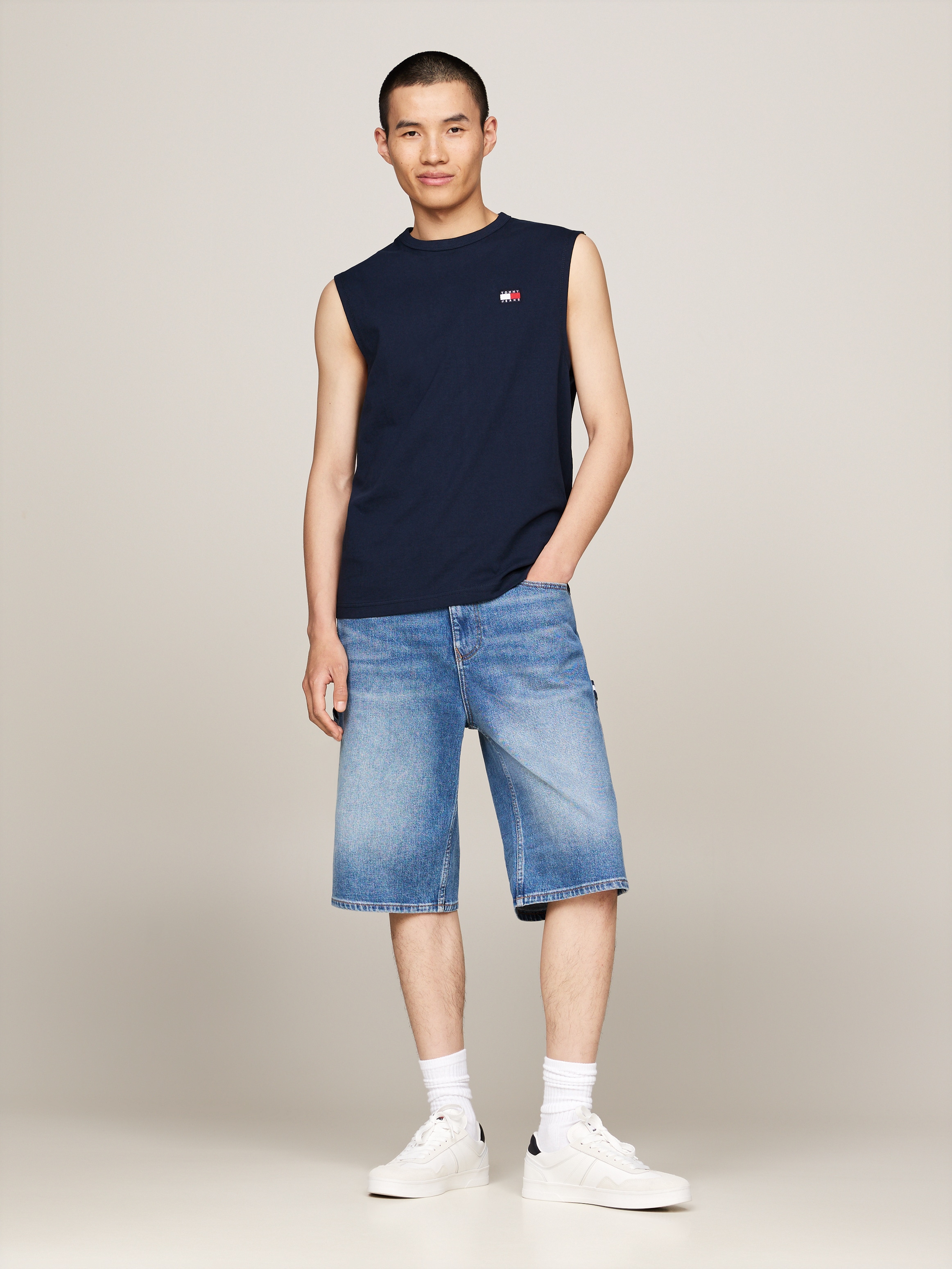 Tommy Jeans Plus Tanktop "TJM REG BADGE TANK TOP EXT", Große Größen günstig online kaufen