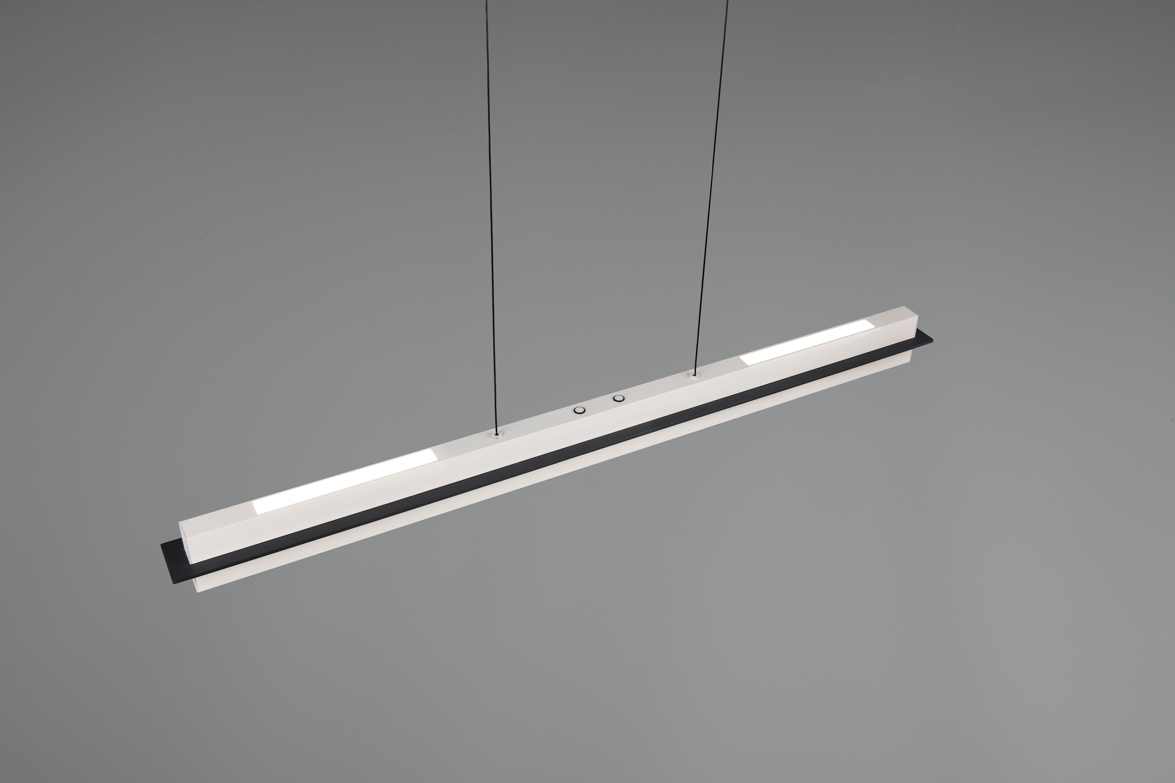 TRIO Leuchten LED Pendelleuchte »EMERSON, LED Hängeleuchte höhenverstellbar, 4-Stufen Touch Dimmer«, 1 flammig, Leuchtmittel LED-Board | LED fest integriert, Lichtfarbe einstellbar 2700-5000K warm- bis kaltweiß, Höhe max 150 cm