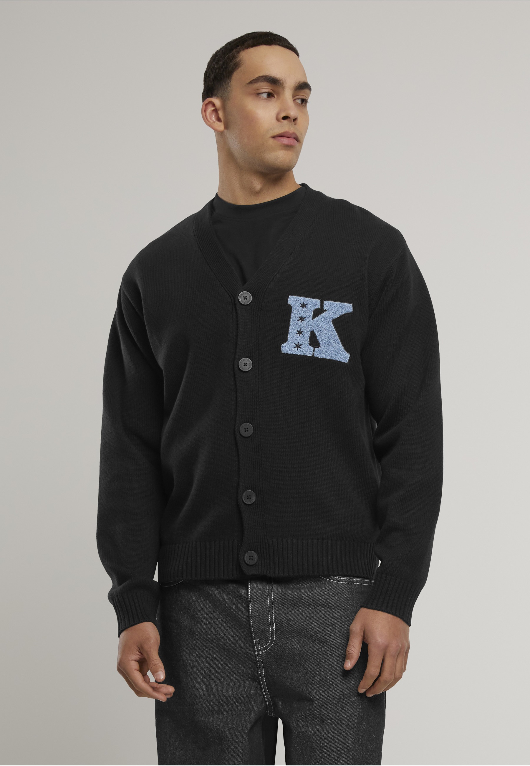 Karl Kani Strickjacke »Karl Kani Star K Knit Cardigan« 1
