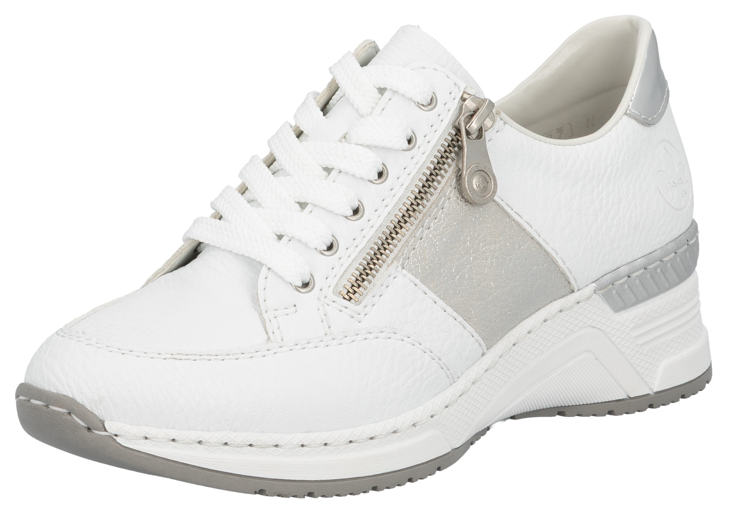 Rieker Keilsneaker, Schnürschuh, Halbschuh, Sneaker mit loser Einlage, schm günstig online kaufen