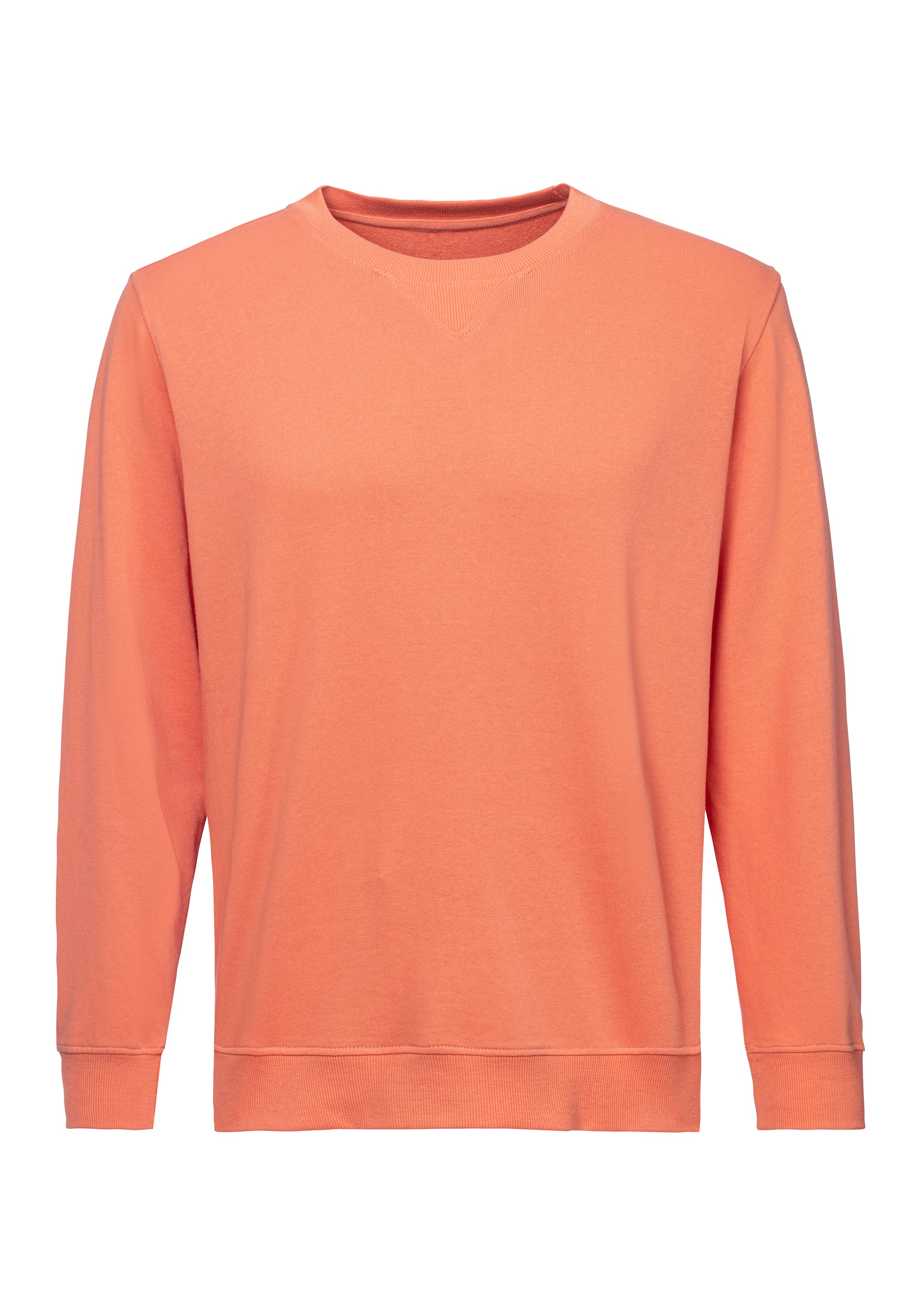 KangaROOS Sweatshirt "mit coolem Rippeinsatz am Ausschnitt vorn" günstig online kaufen