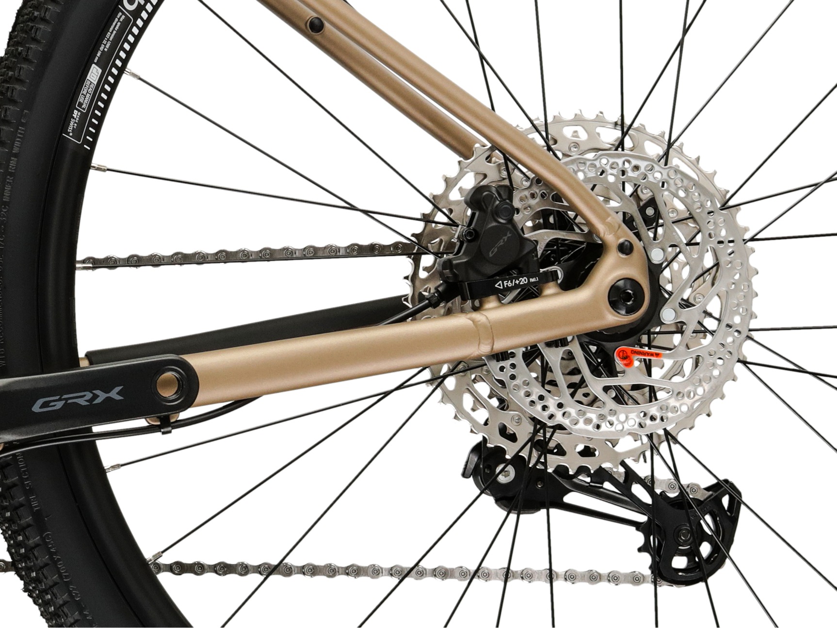 Kross Gravelbike »Gabel Carbon Esker 5.0 28" braun 12 Gänge 2026« 12 Gang Shimano GRX RX822 Schaltwerk Kettenschaltung Gabel aus Carbon