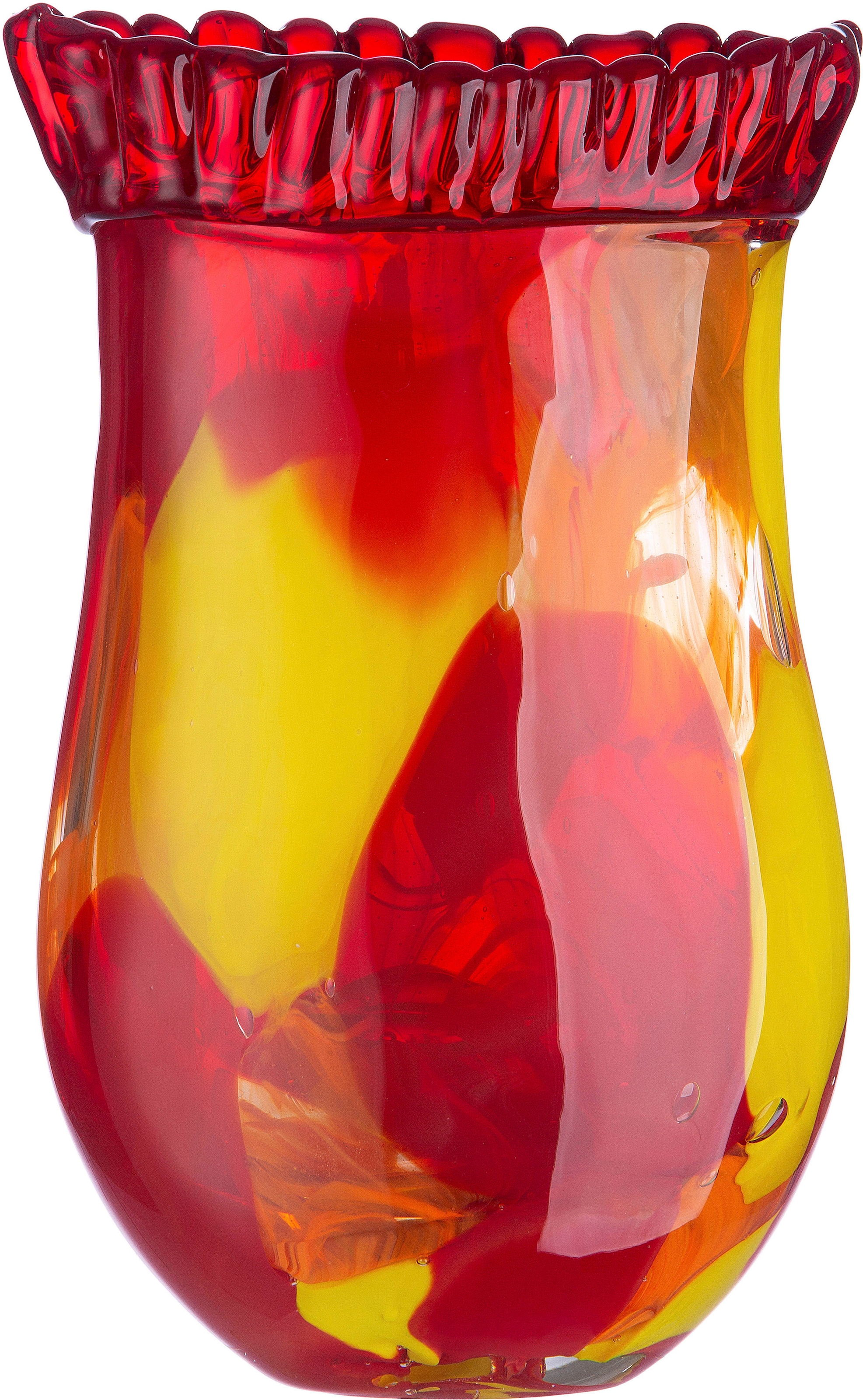 Casablanca by Gilde Tischvase »Gump«, (1 St.), Vase aus Glas