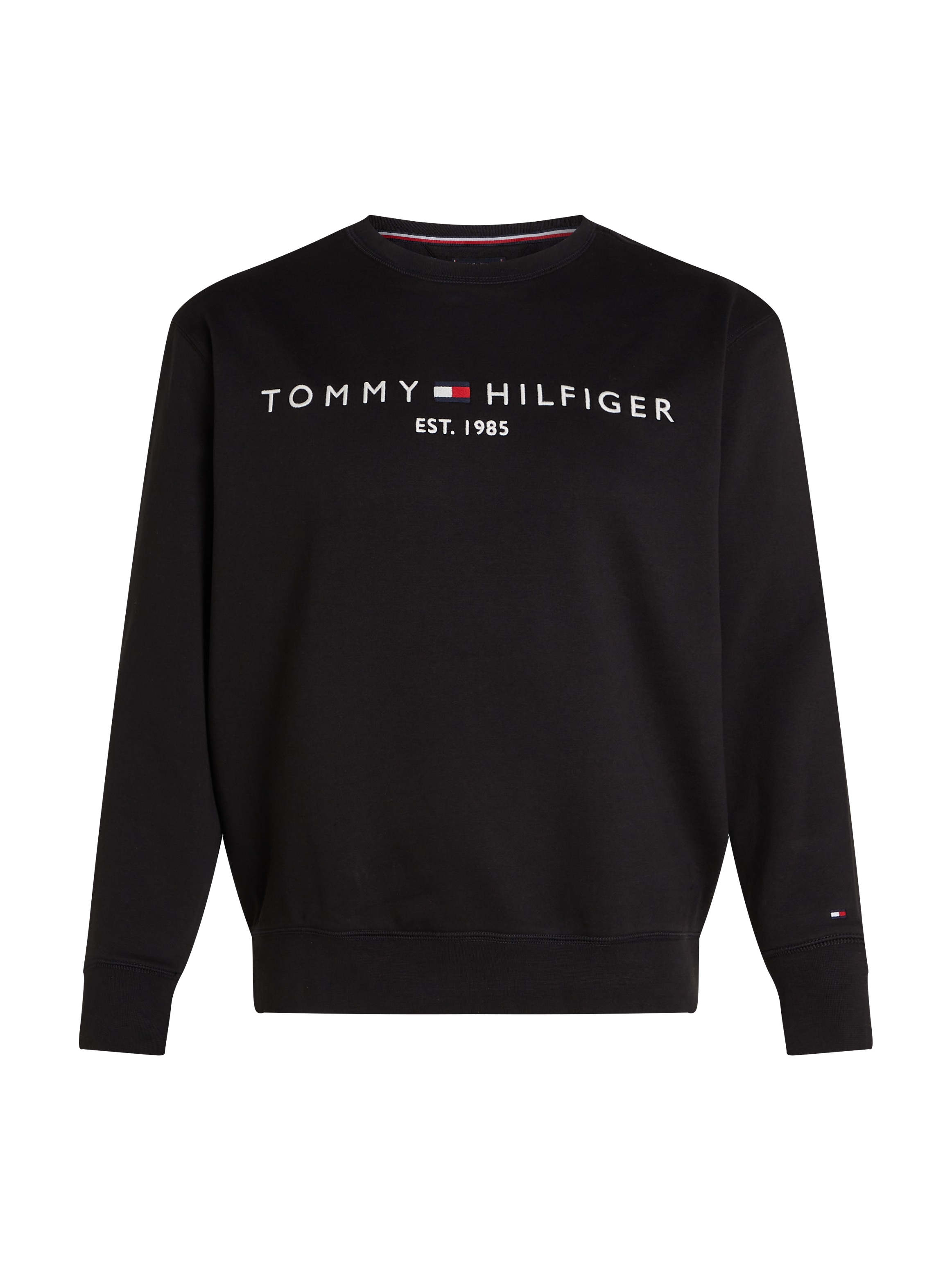 Tommy Hilfiger Big & Tall Sweatshirt »BT-TOMMY LOGO SWEATSHIRT-B«, in Großen Größen, mit Logodruck