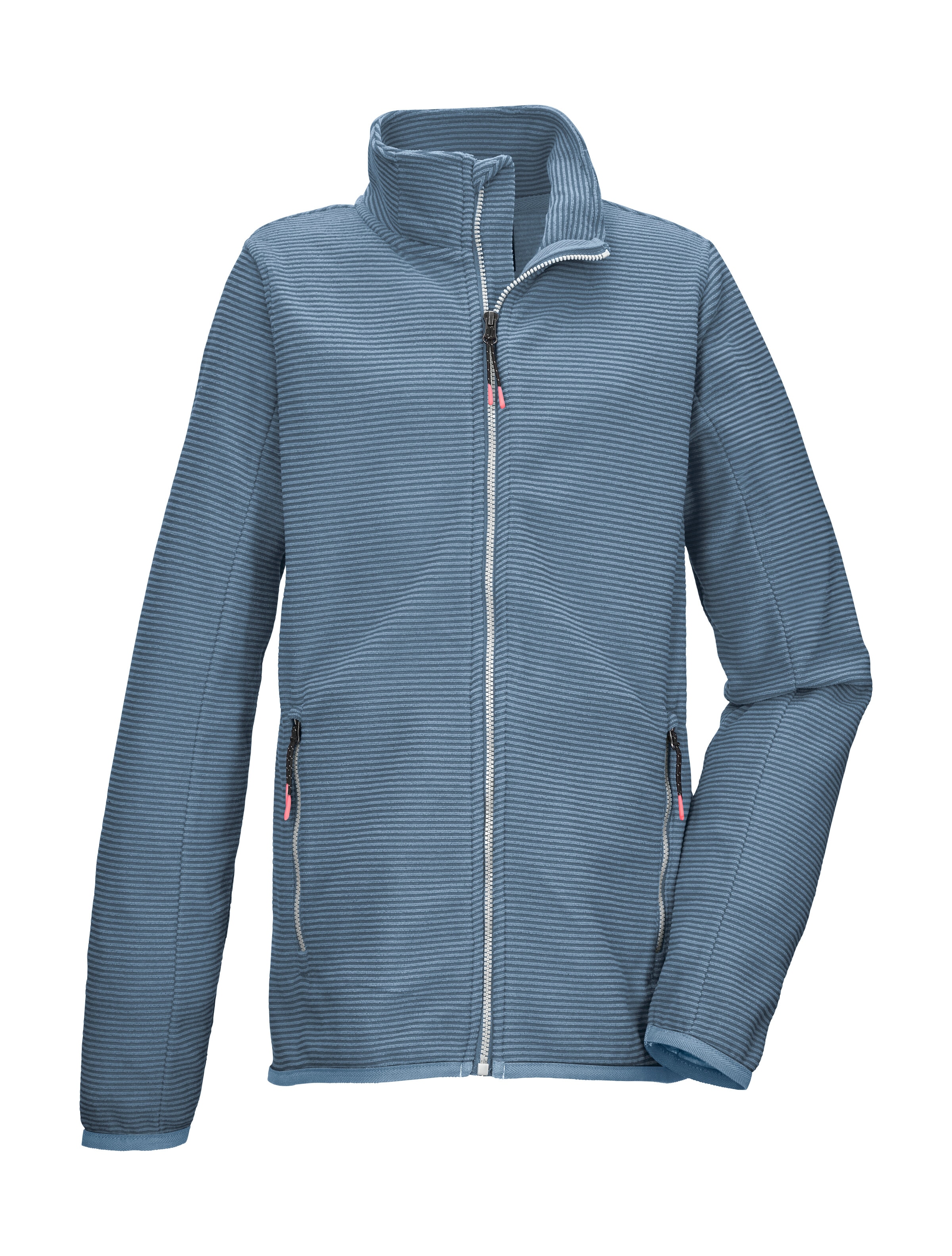 Killtec Fleecejacke »KOS 161 GRLS FLC JCKT« Leichte Fleecejacke mit hohem Kragen und sportlichem Design