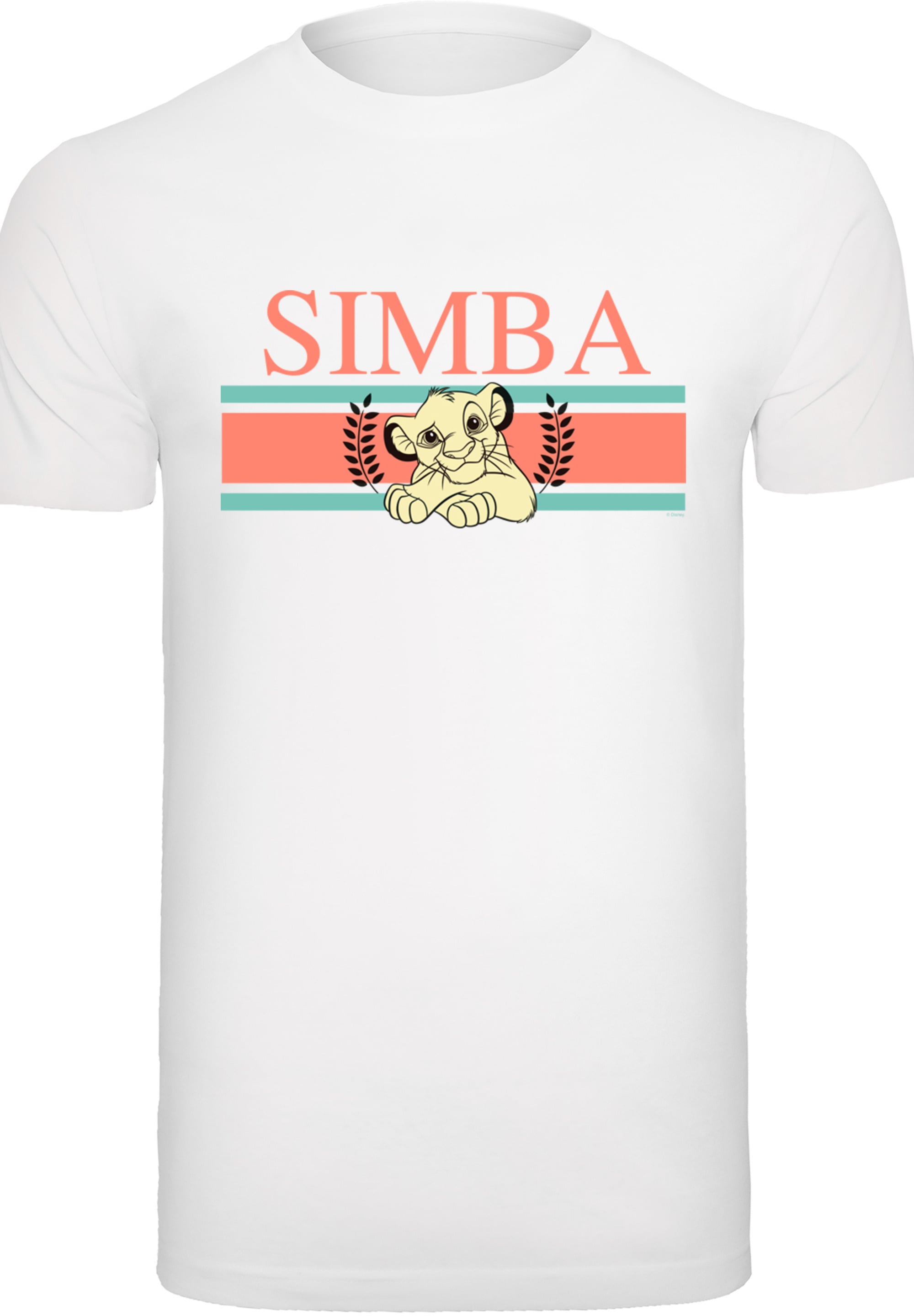 F4NT4STIC T-Shirt »Disney König der Löwen Simba Stripes«, Print