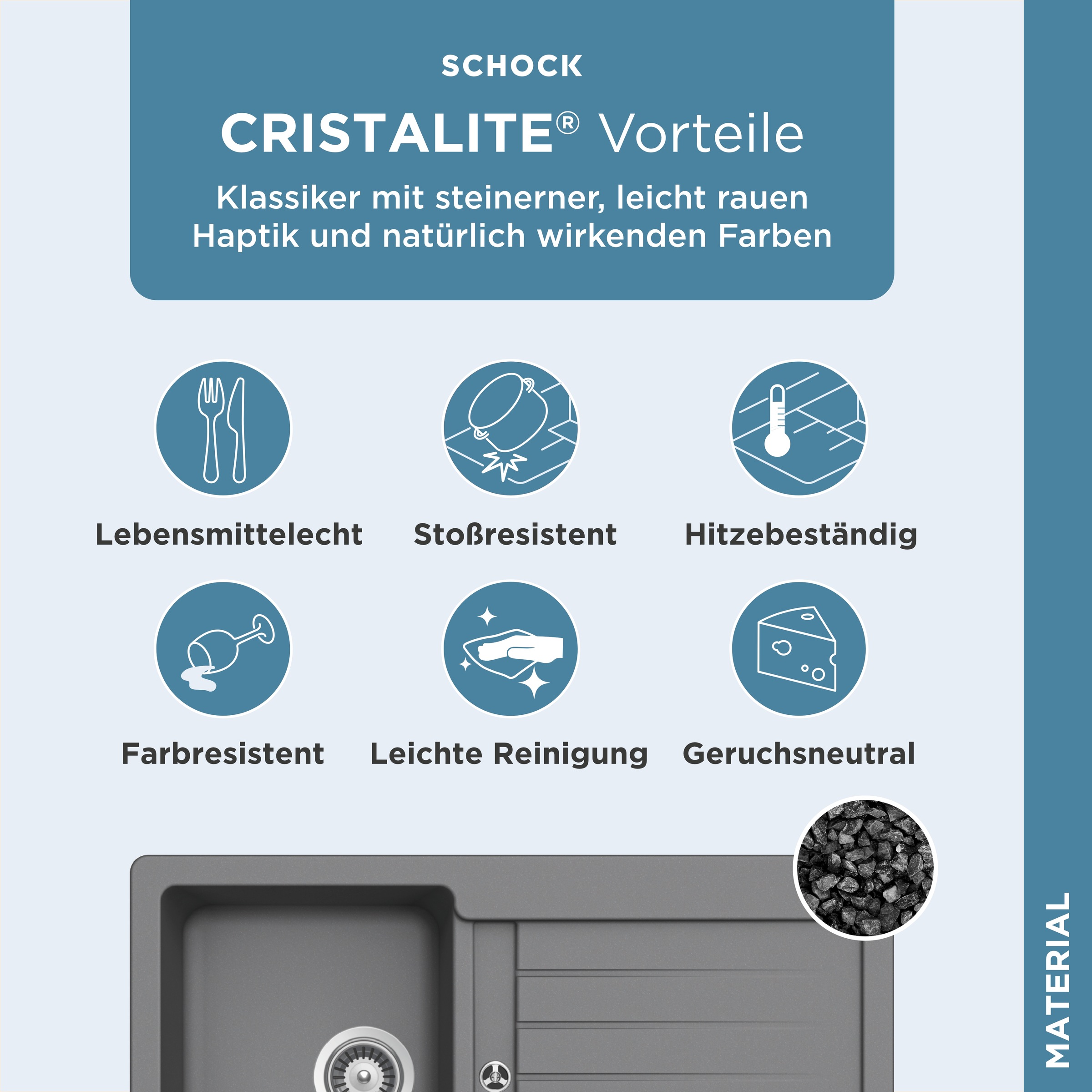 Schock Granitspüle »Typos D-100«
