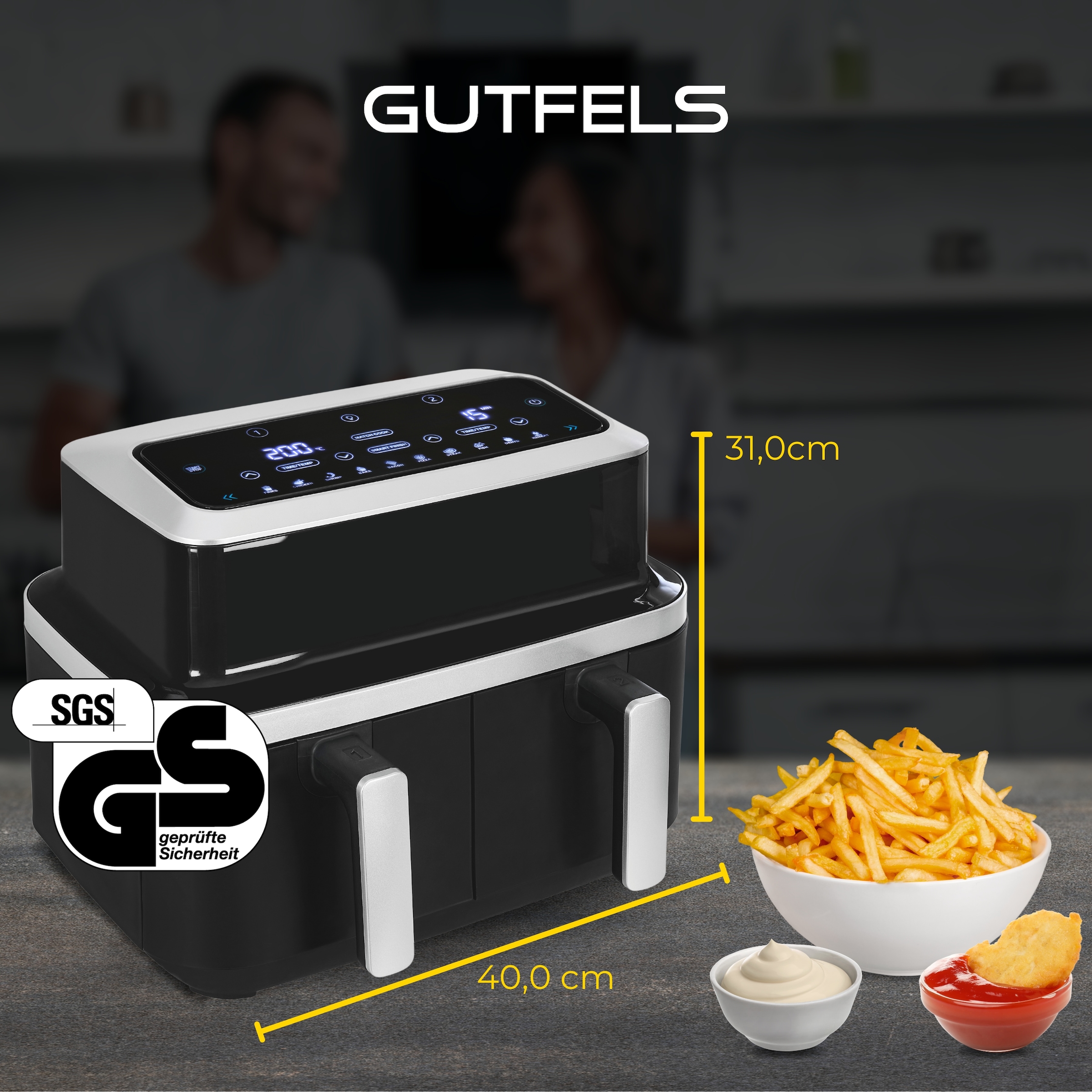 Gutfels Fritteuse »AIRFRY 5010« 2600 W