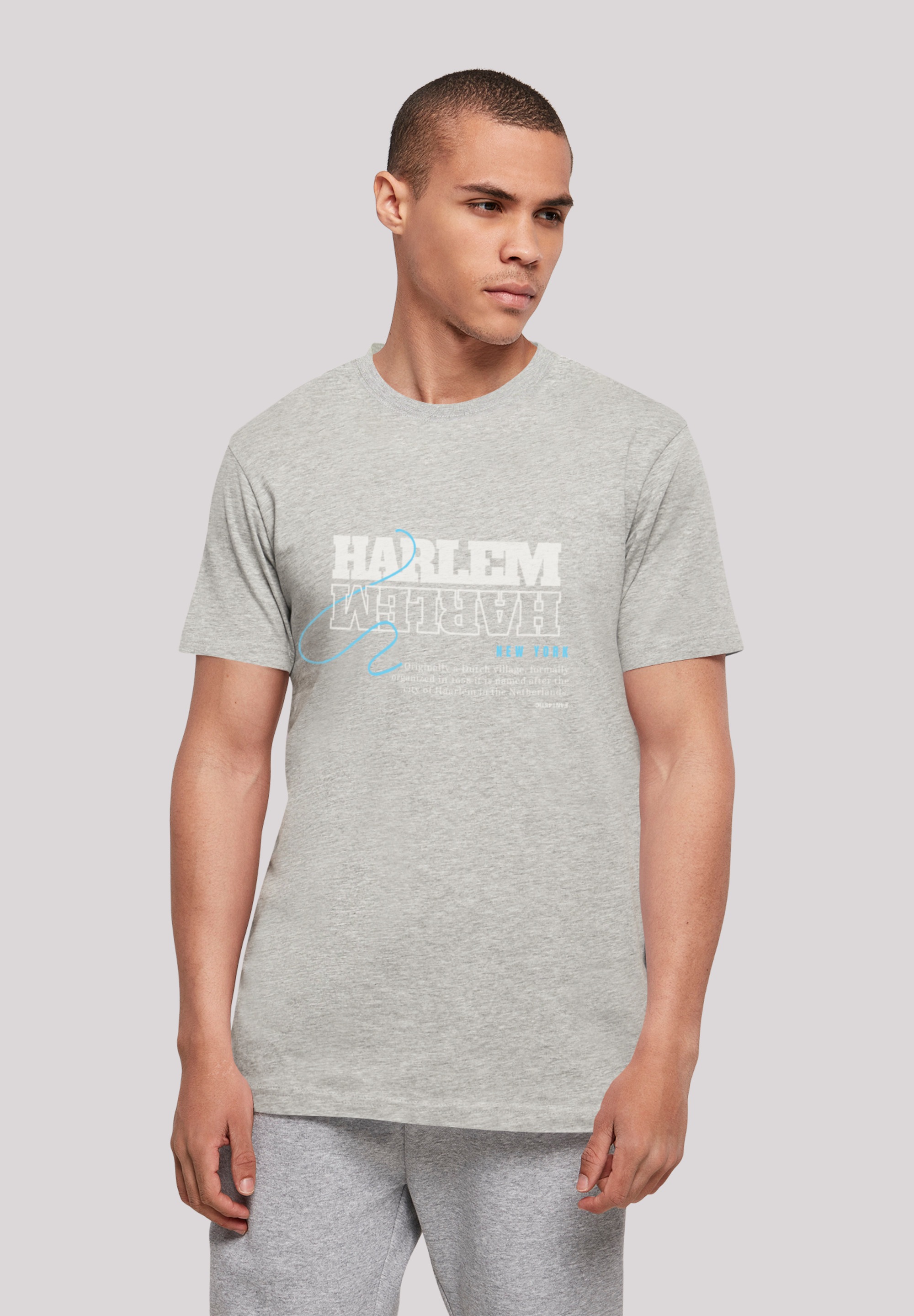 F4NT4STIC T-Shirt "Harlem TEE UNISEX", Print günstig online kaufen