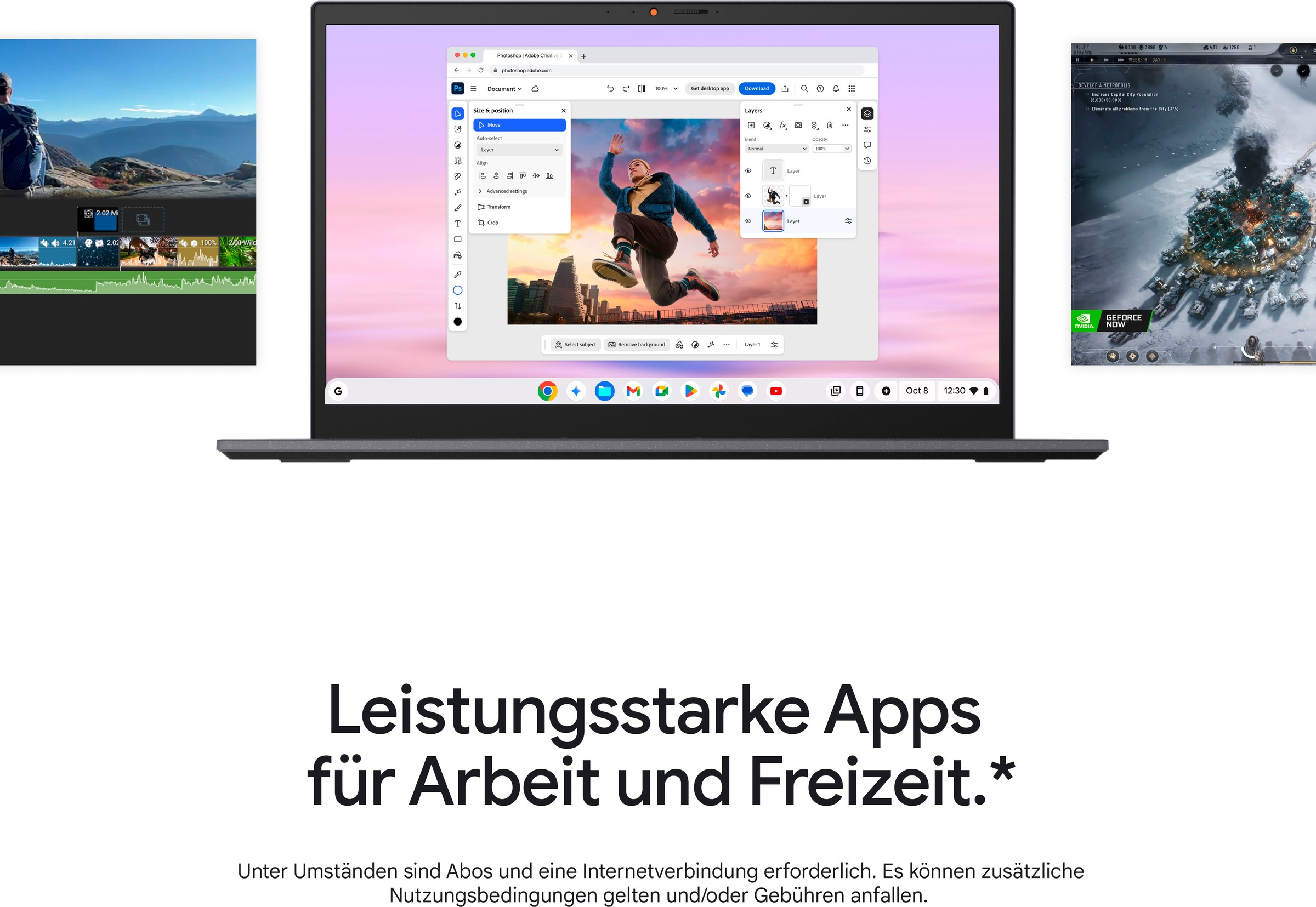 Lenovo Chromebook »Ideapad Slim 3«, 35,6 cm, / 14 Zoll, Intel, Core i3, UHD Graphics, 128 GB SSD, ChromeOS, Clamshell Laptop with Full HD IPS Panel
