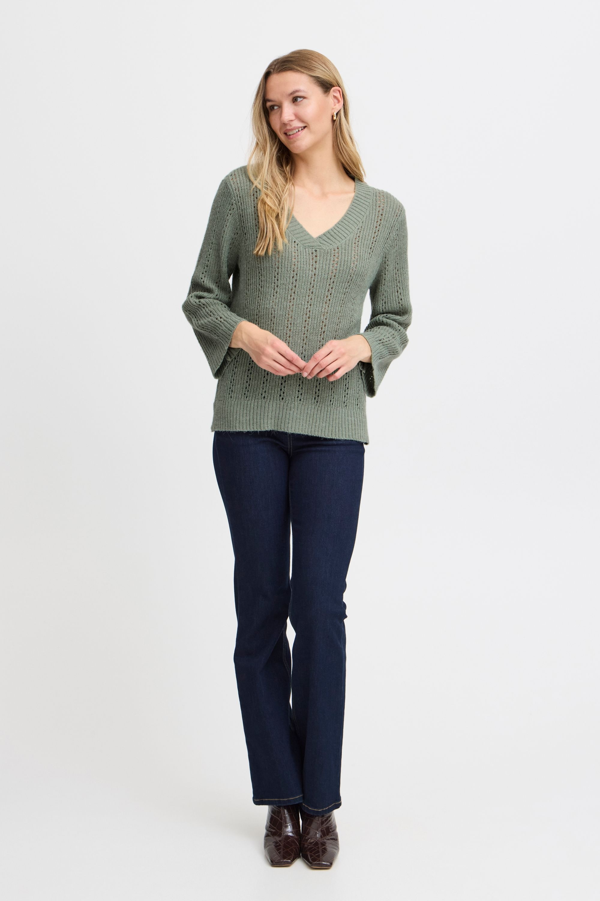 fransa Strickpullover »Strickpullover FRERETTA PU 7«