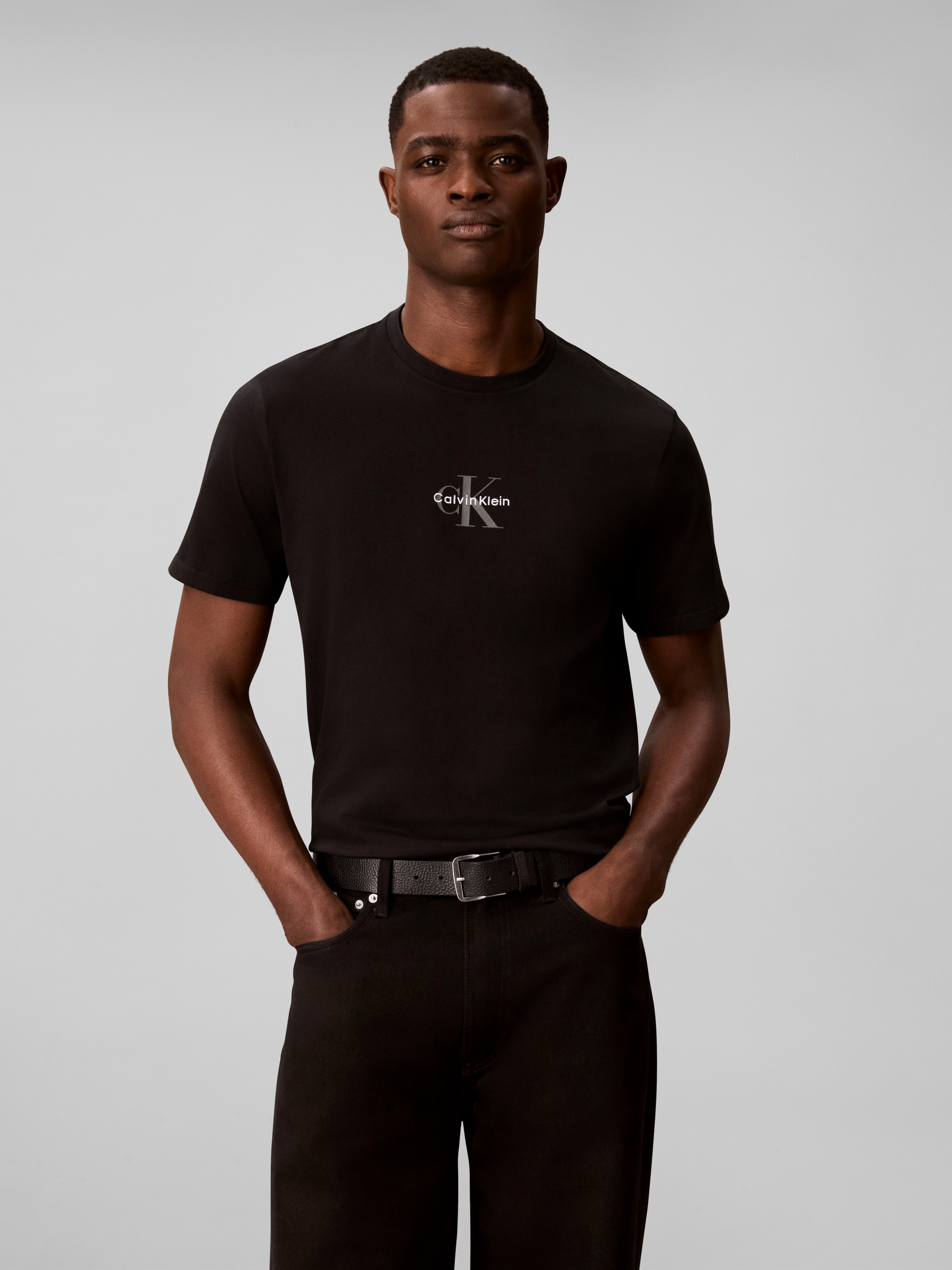 Calvin Klein Jeans T-Shirt Regular fit mit Rundhalsausschnitt