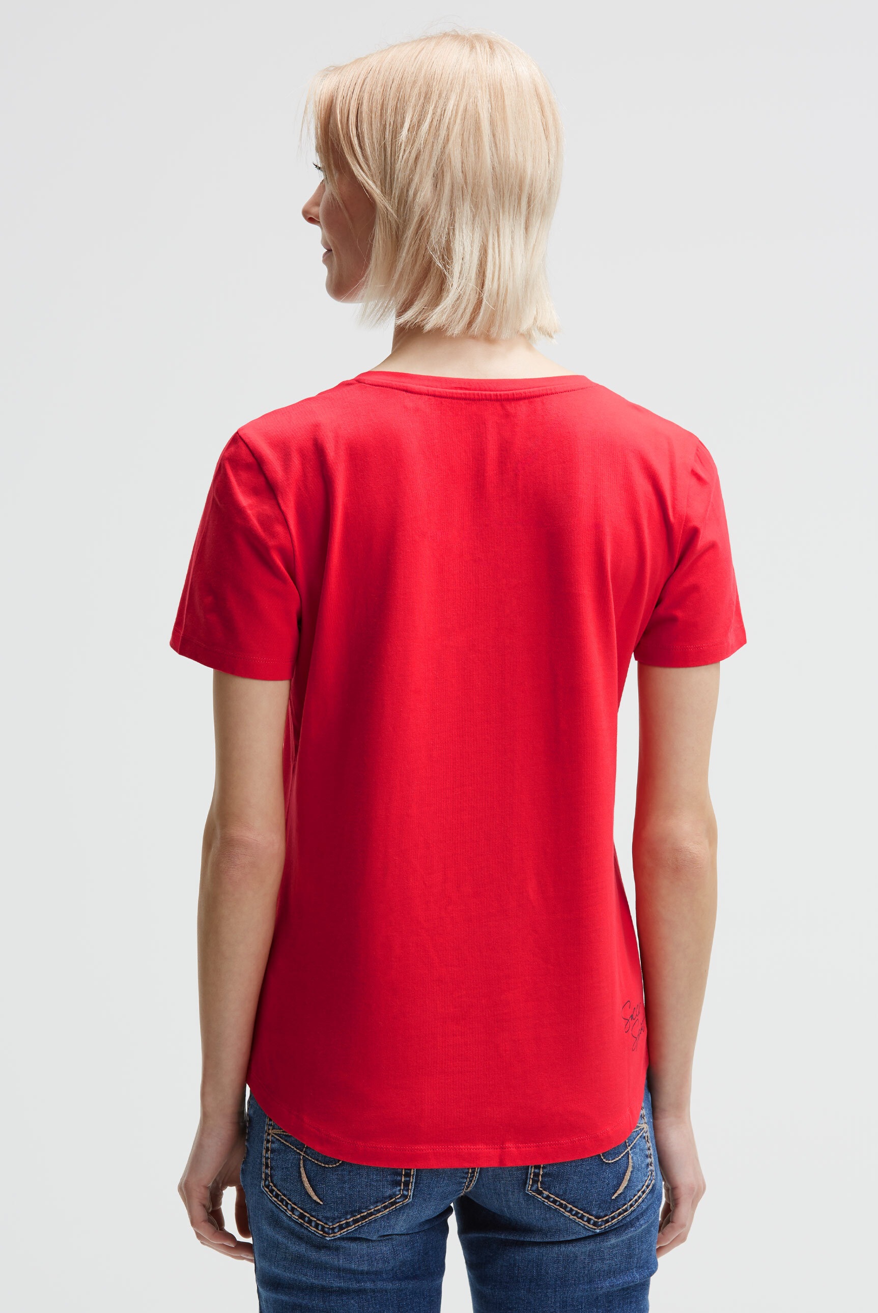 SOCCX V-Shirt mit Baumwolle