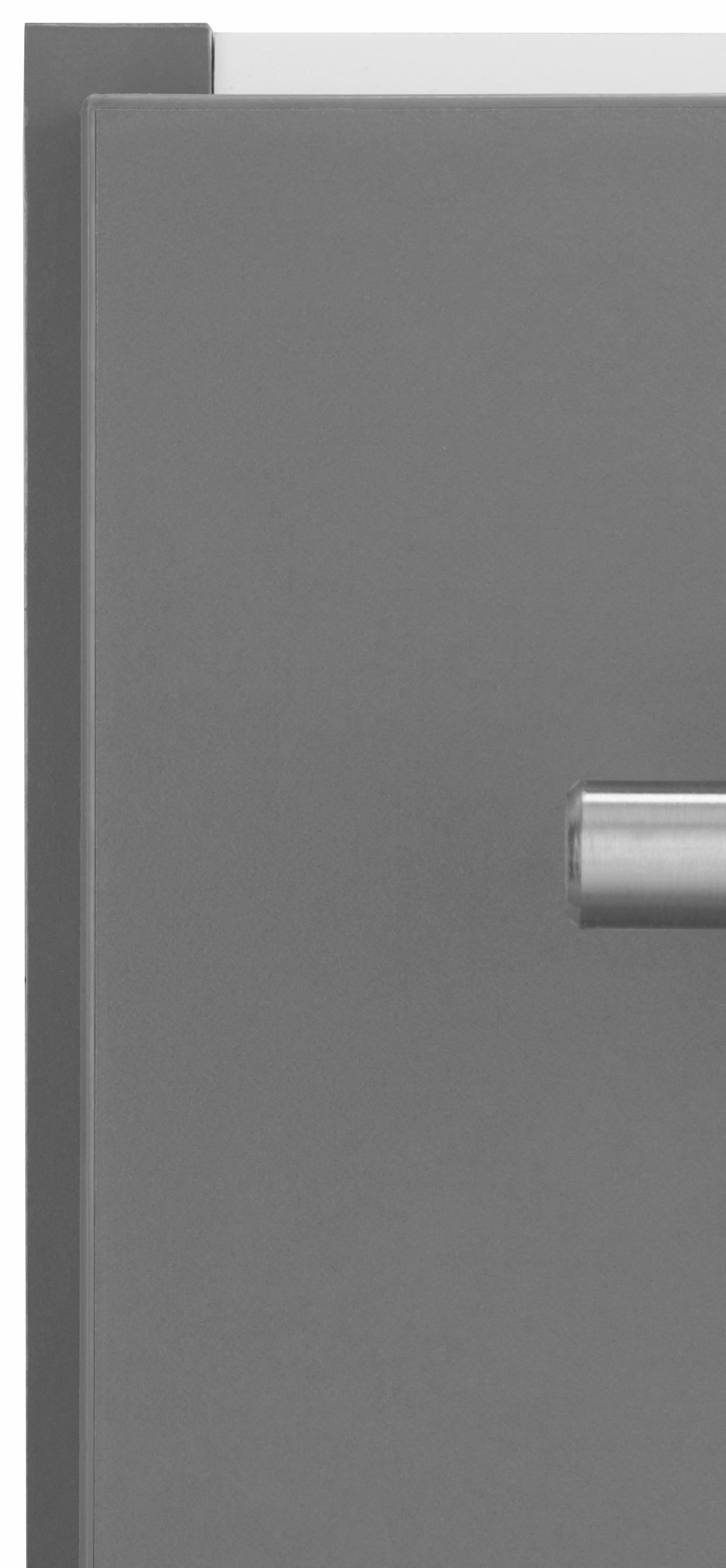 OPTIFIT Eckunterschrank »Bern«, 100 cm breit, mit 1 Tür mit höhenverstellbaren  Füßen, mit Metallgriff | BAUR
