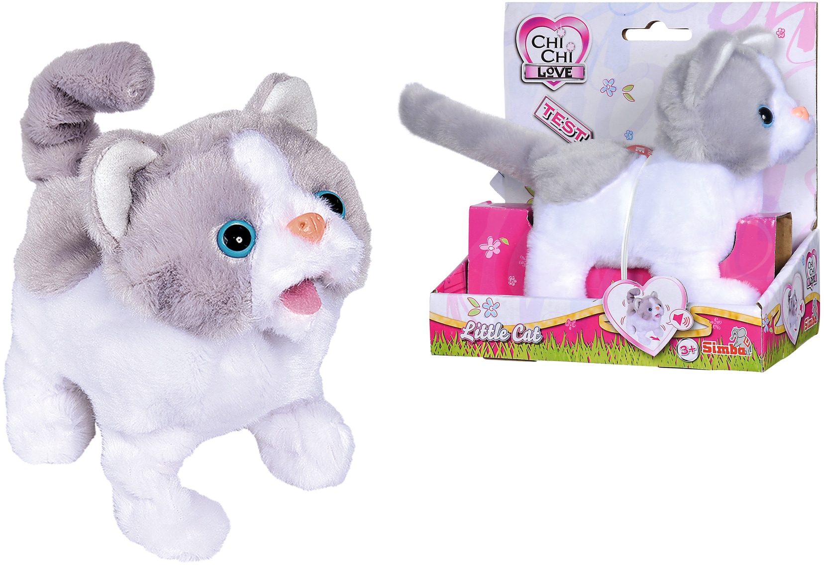 SIMBA Plüschfigur »Chi Chi Love, Little Cat«, mit Soundeffekten