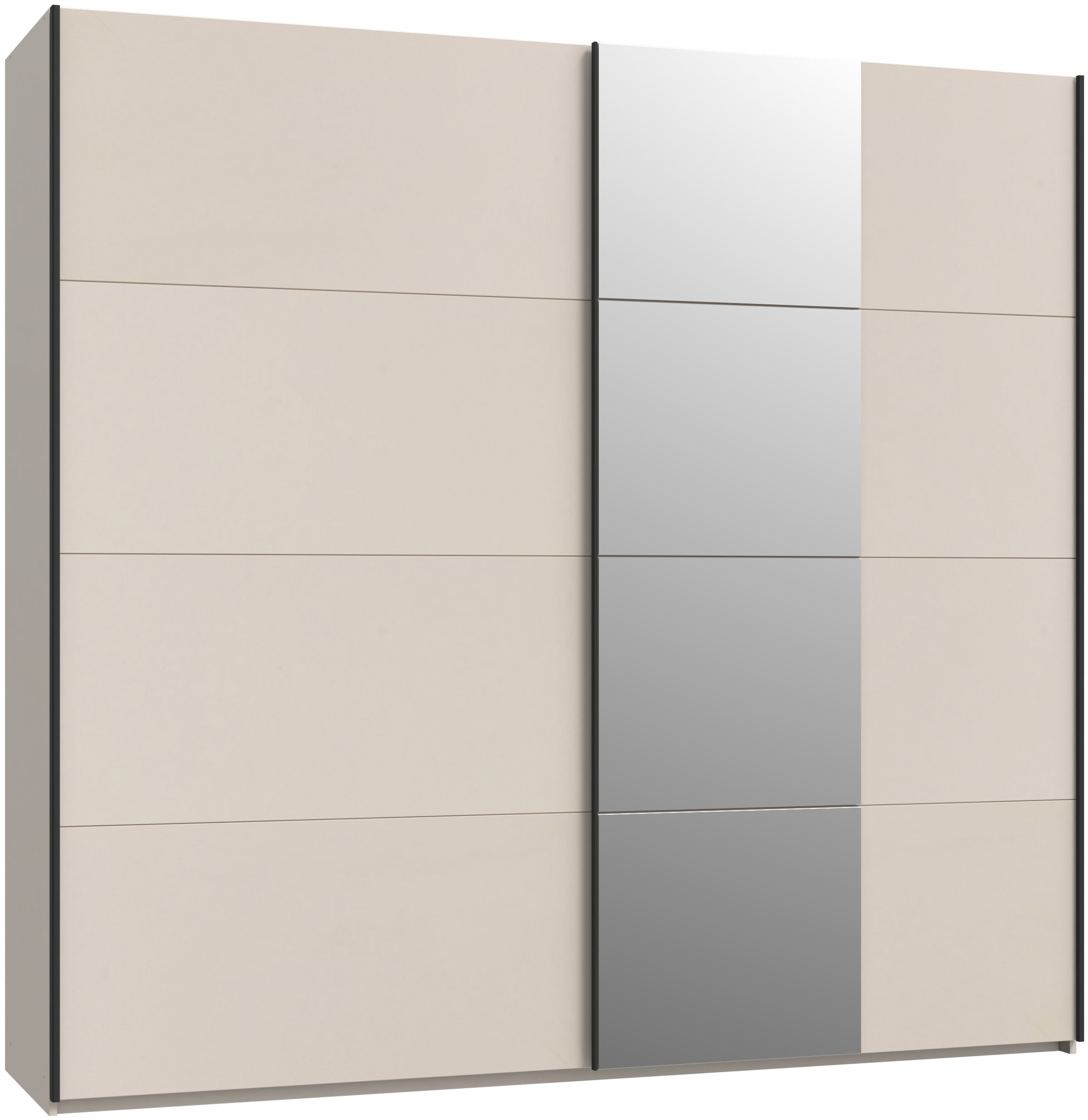 FORTE Schwebetürenschrank "Ingalil", Höhe 2,10 mtr., stehende Montage günstig online kaufen