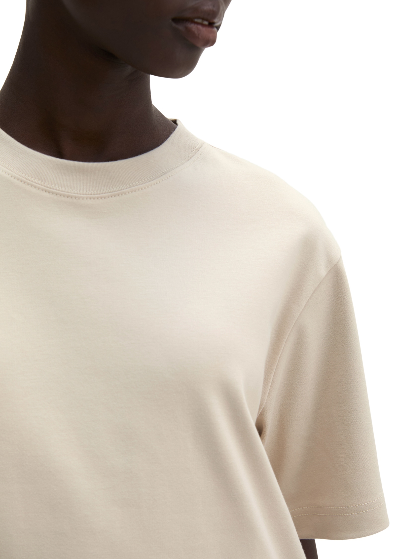 Marc O'Polo T-Shirt »aus Interlock-Jersey«