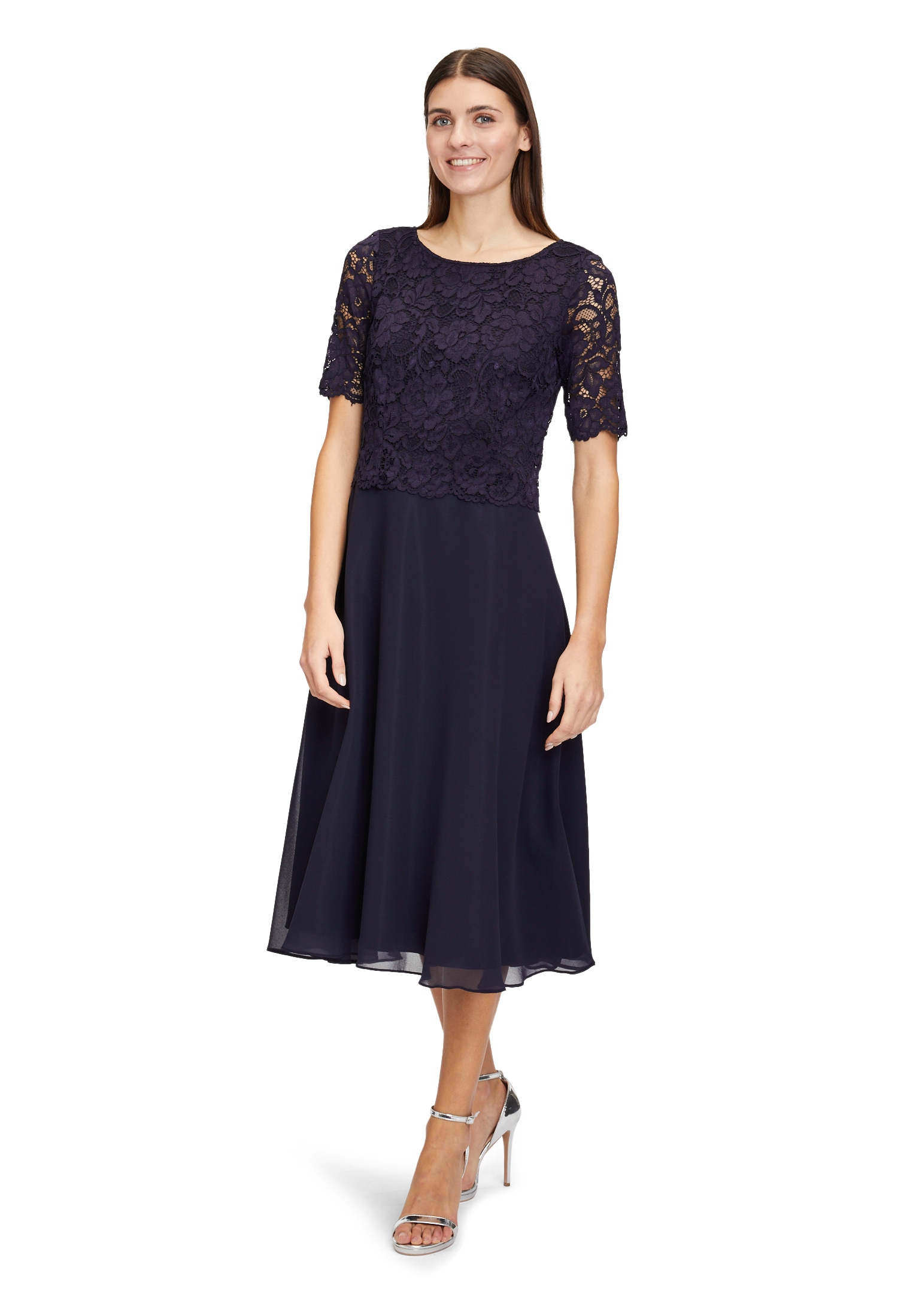 Vera Mont Cocktailkleid "Vera Mont Damen Cocktailkleid mit Spitze", Spitze günstig online kaufen