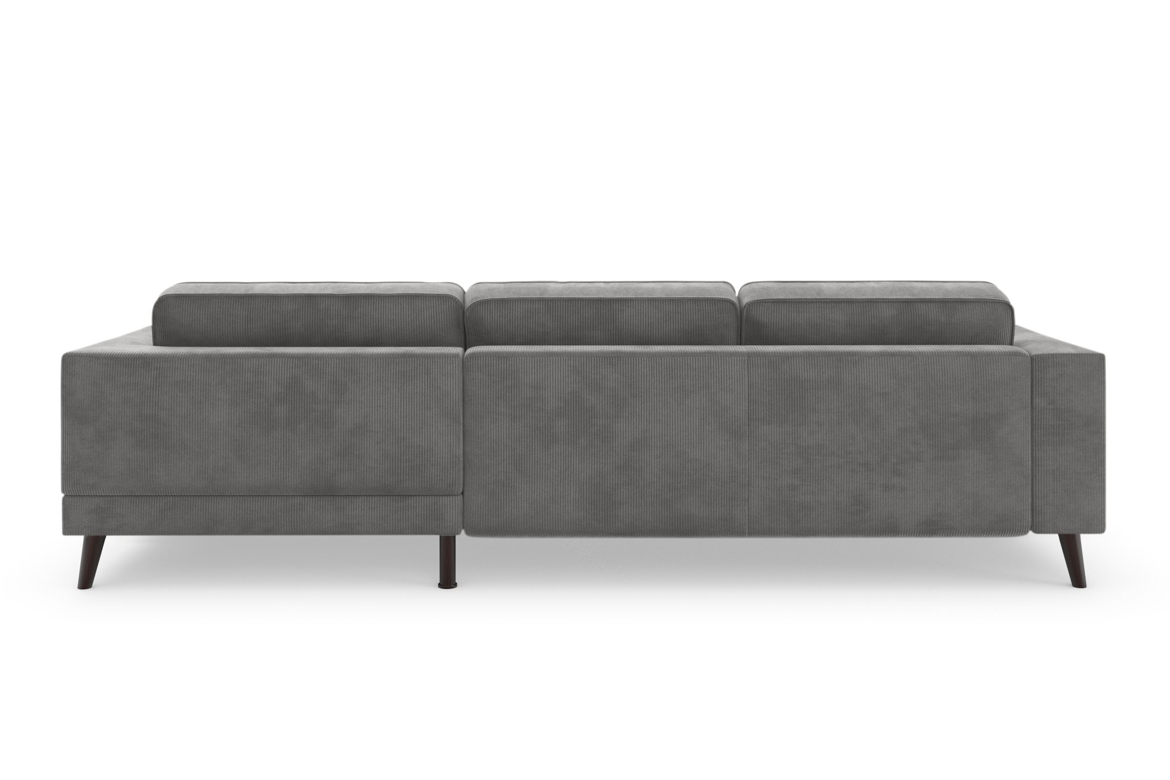 TRENDMANUFAKTUR Ecksofa »Lumber Jack, elegantes Designsofa, zeitlos modern, hoher Sitzkomfort«, wahlweise mit Bettfunktion u. Bettkasten, L-Form
