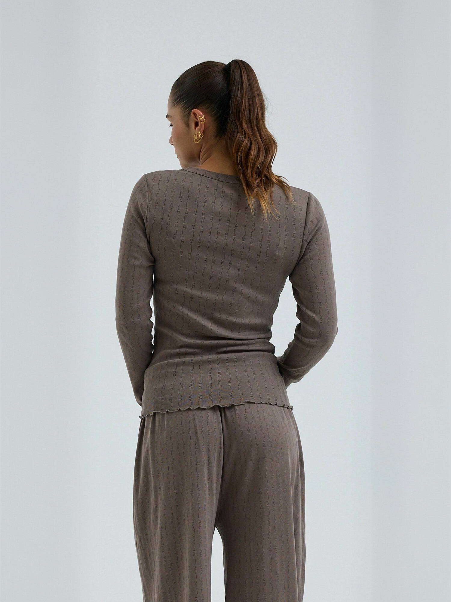 Seamless Basic Hemdbluse »Seamless Basic Shirt Jacquard«