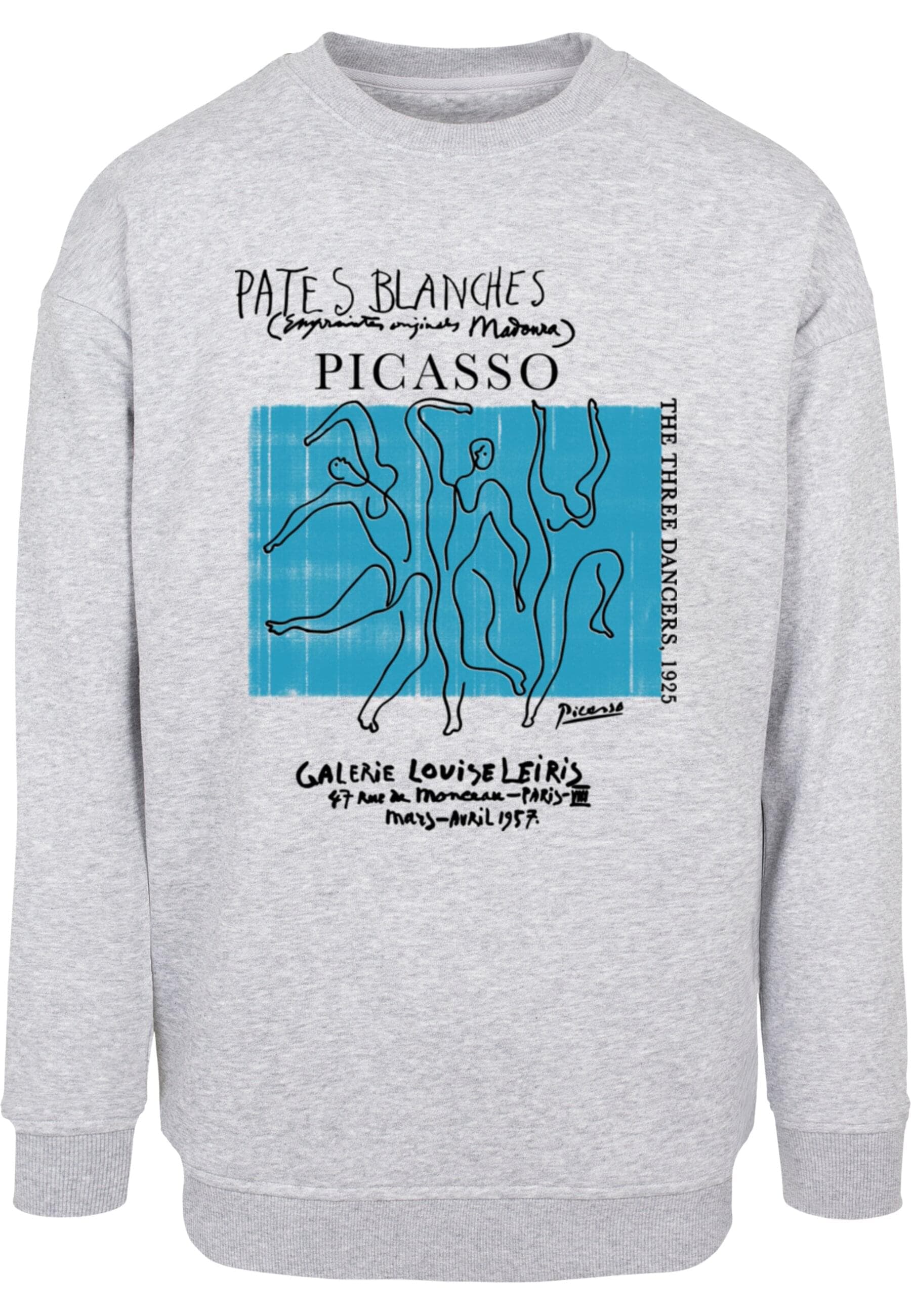 Merchcode Rundhalspullover "Merchcode APOH - Picasso Three Dancers Sweat Cr günstig online kaufen