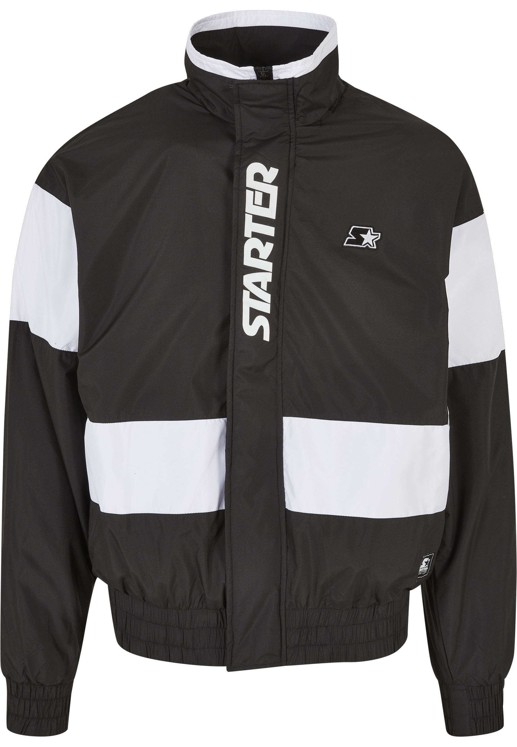 Starter Black Label Allwetterjacke "Starter Black Label Herren Starter Retro Track Jacket" 1 Stk. tlg. ohne Kapuze