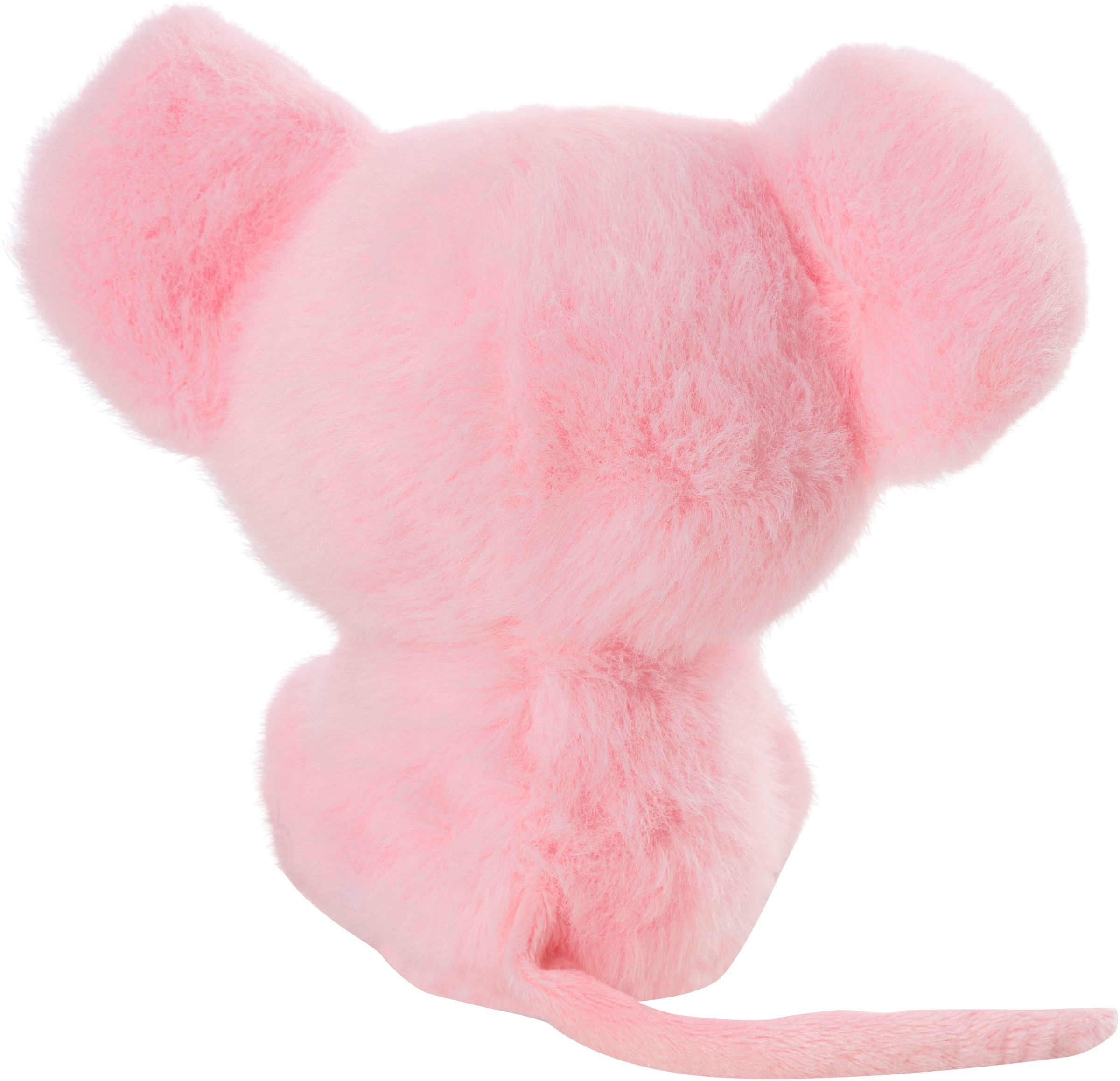 Nici Kuscheltier »Glubschis, Maus Pinky Luv, 15 cm schlenkernd«, schlenkernd; enthält recyceltes Material (Global Recycled Standard)