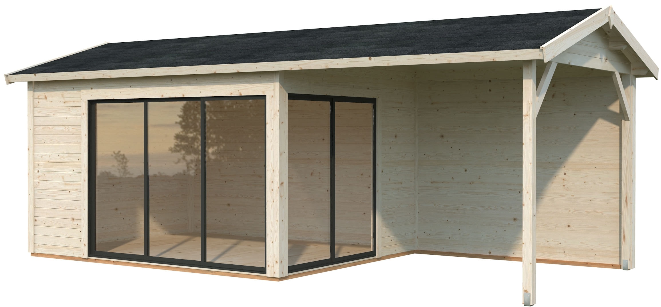 Palmako Gartenhaus »Amanda Slide« verschiedene Farben