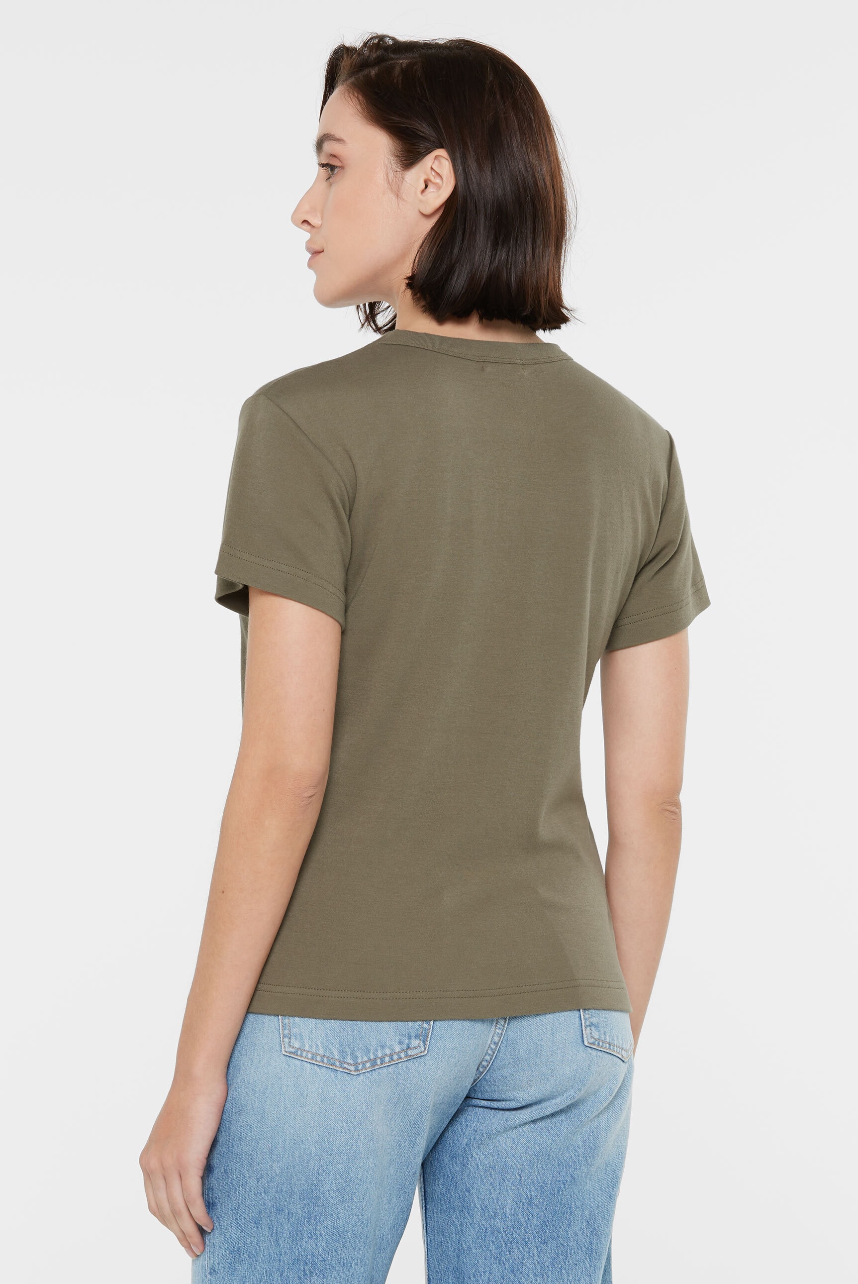 SENSES.THE LABEL Rundhalsshirt, aus Baumwolle