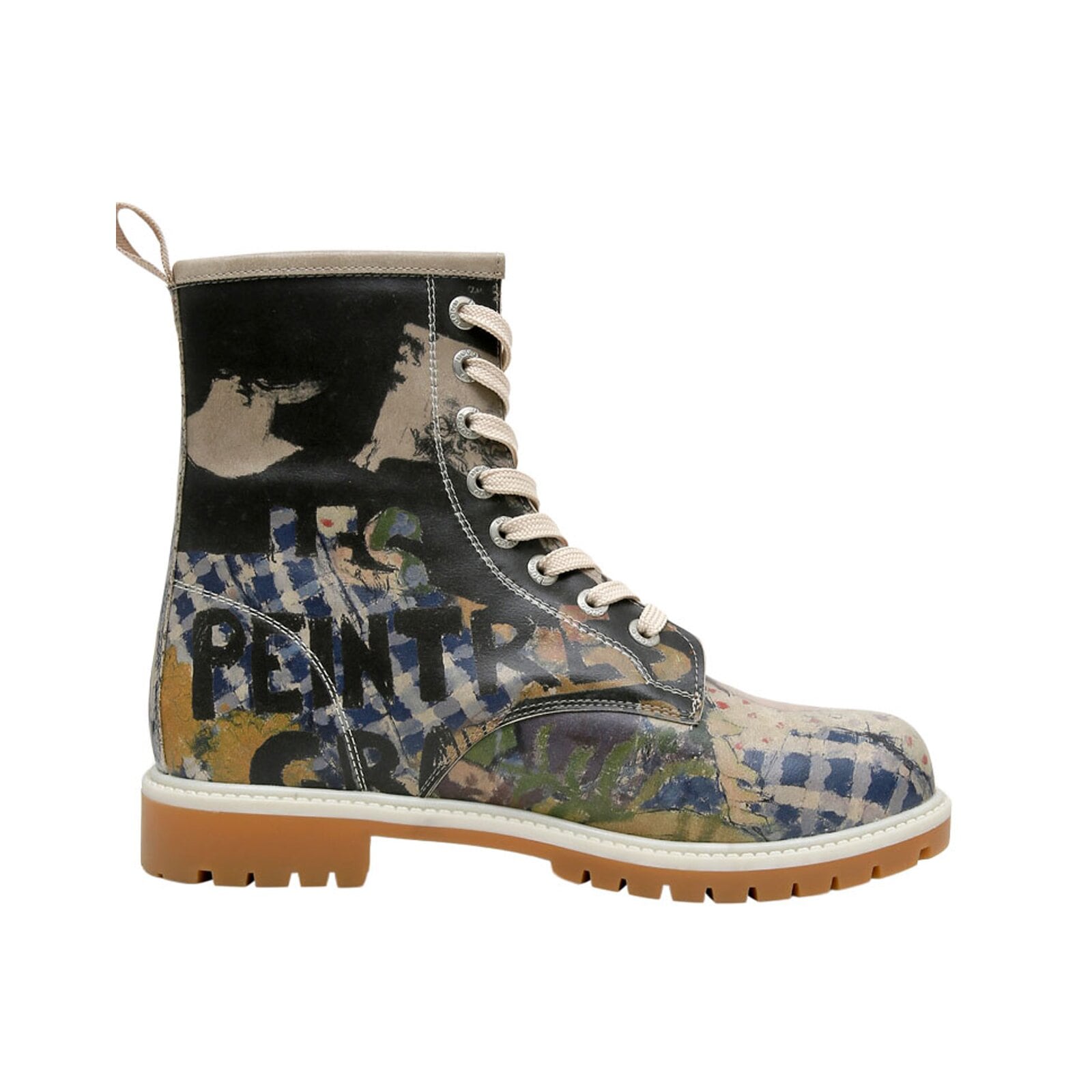 DOGO Schnürboots »Boots Les Peintres Damen Boots / Female«, Vegan