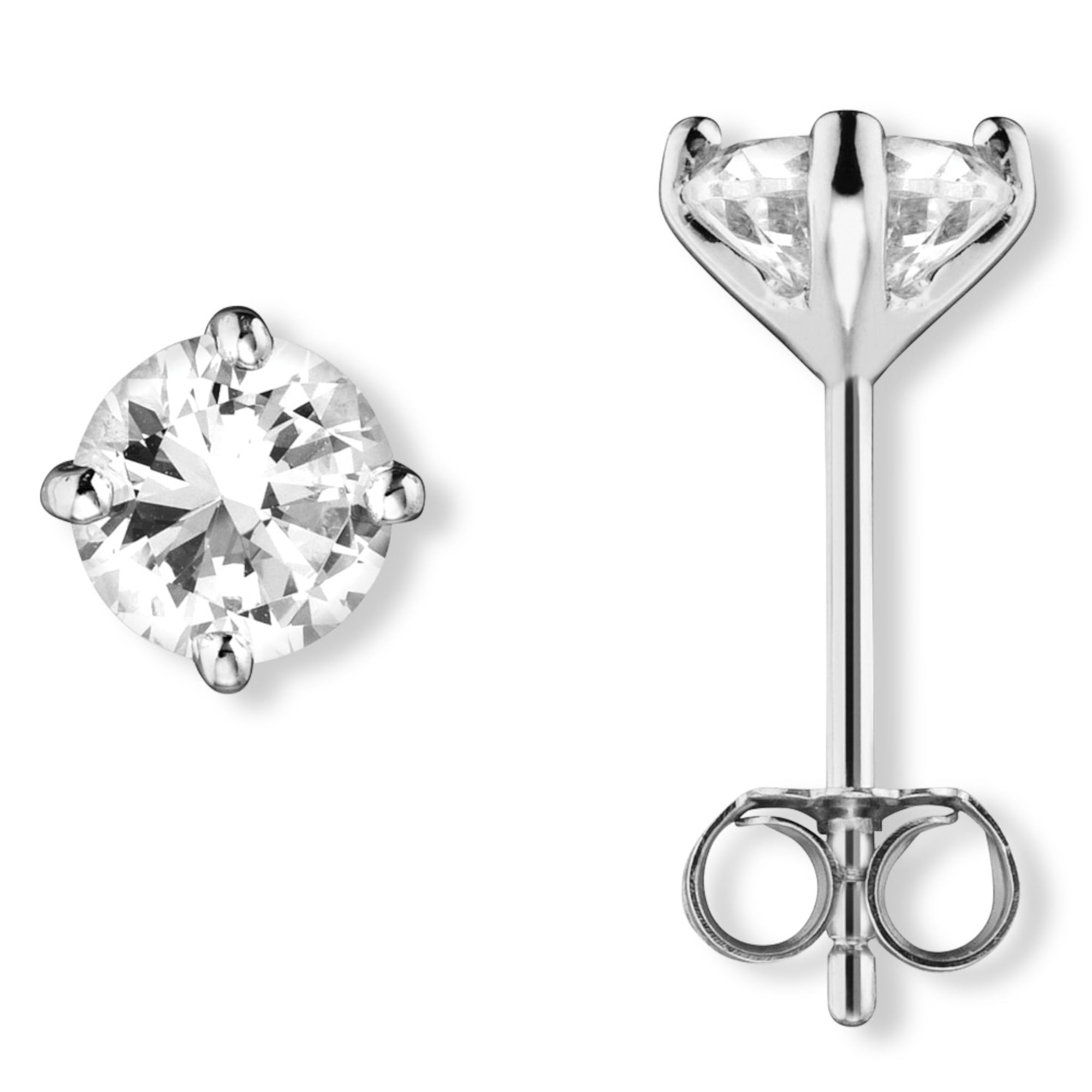 Paar Ohrhänger ONE ELEMENT "Zirkonia Ohrringe Ohrstecker aus 925 Silber", silber, Ohrringe, Damen, Damen, Silber 925 (Sterlingsilber), Bedeutungsvoll & zeitlos – ein Begleiter mit Persönlichkeit
