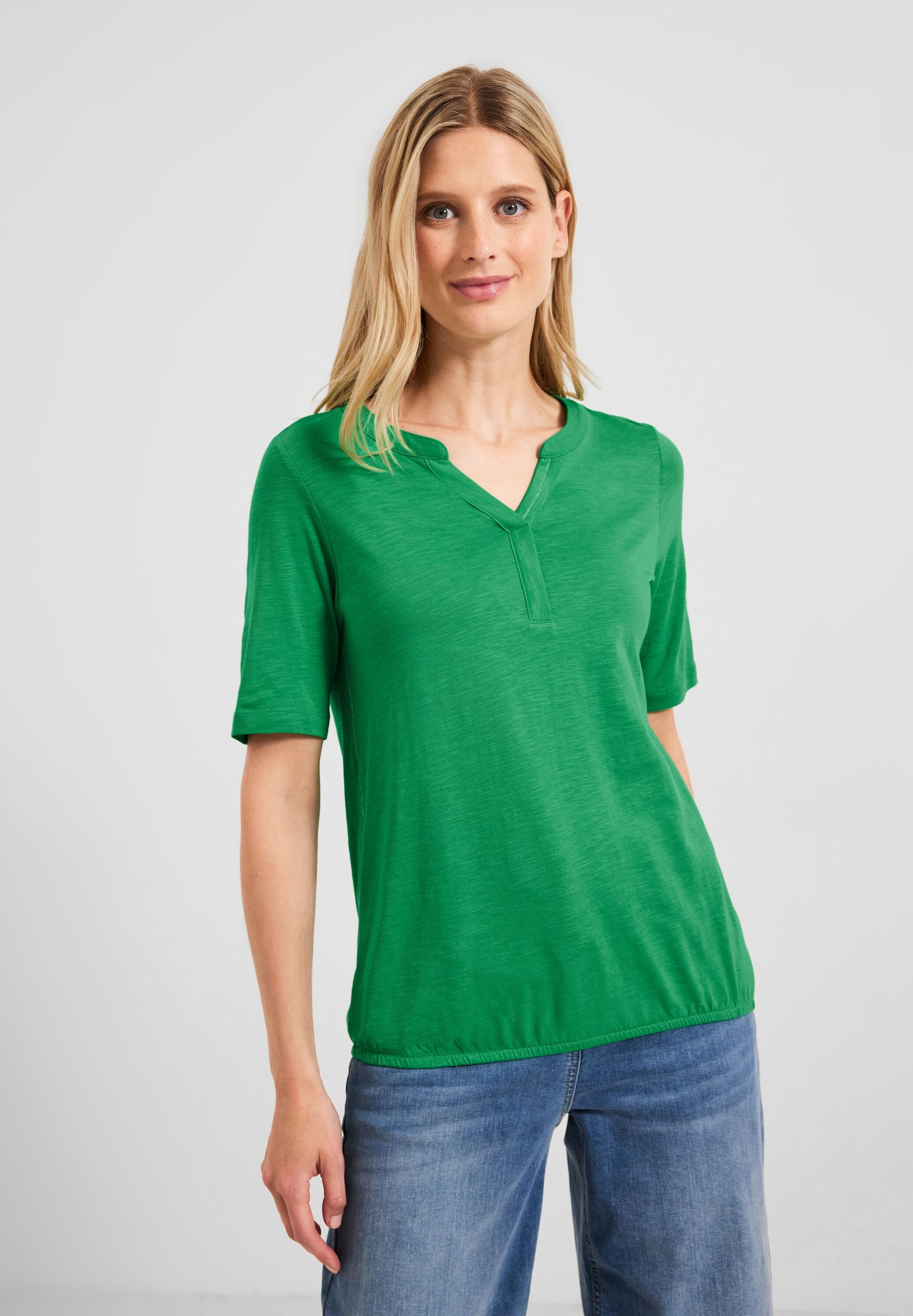 Cecil T-Shirt, in kaufen Unifarbe | für BAUR