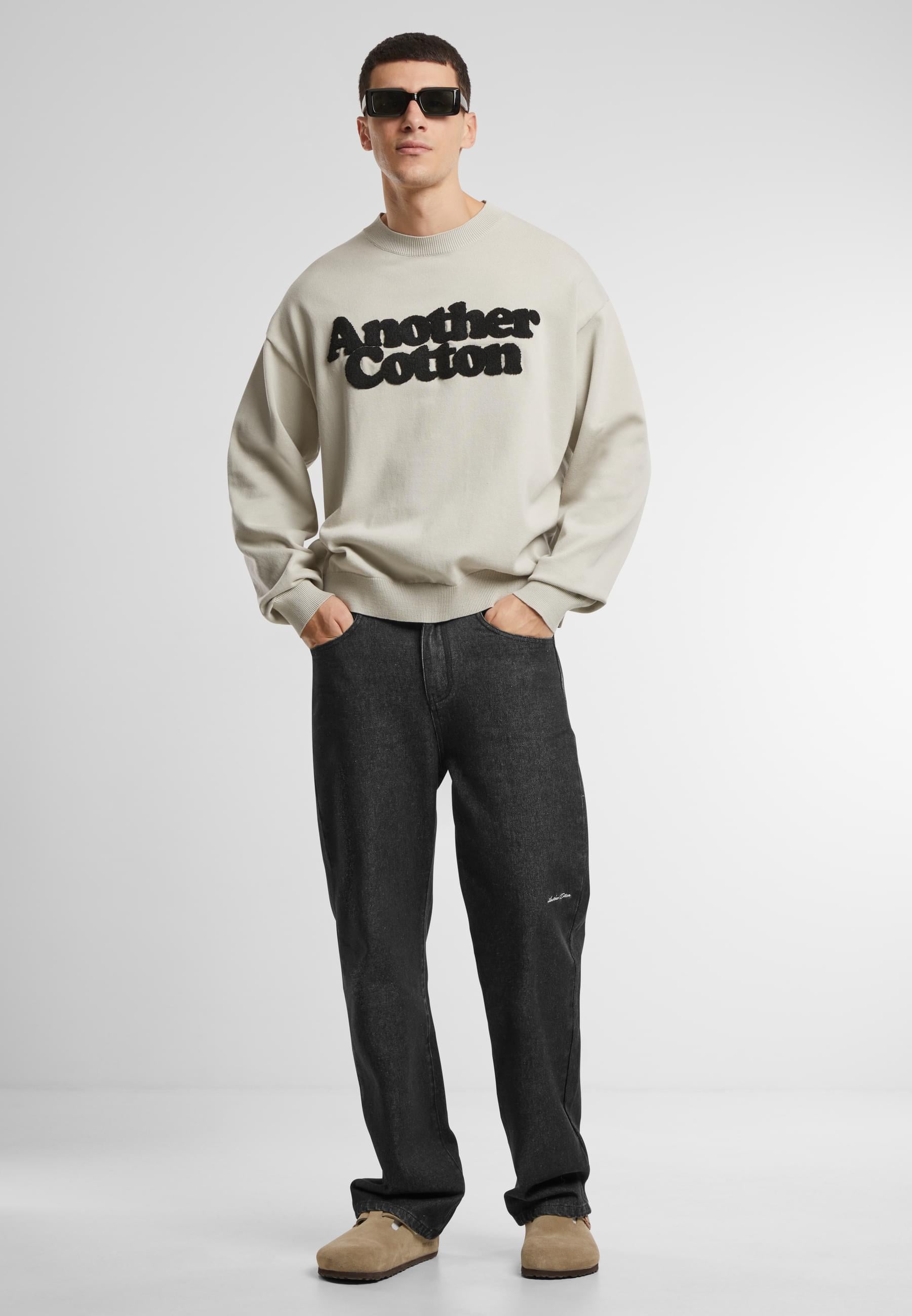 Another Cotton Lab Rundhalspullover »Another Cotton Lab Another Chenille Oversize Knit Sweatshirt«, (1 tlg.)
