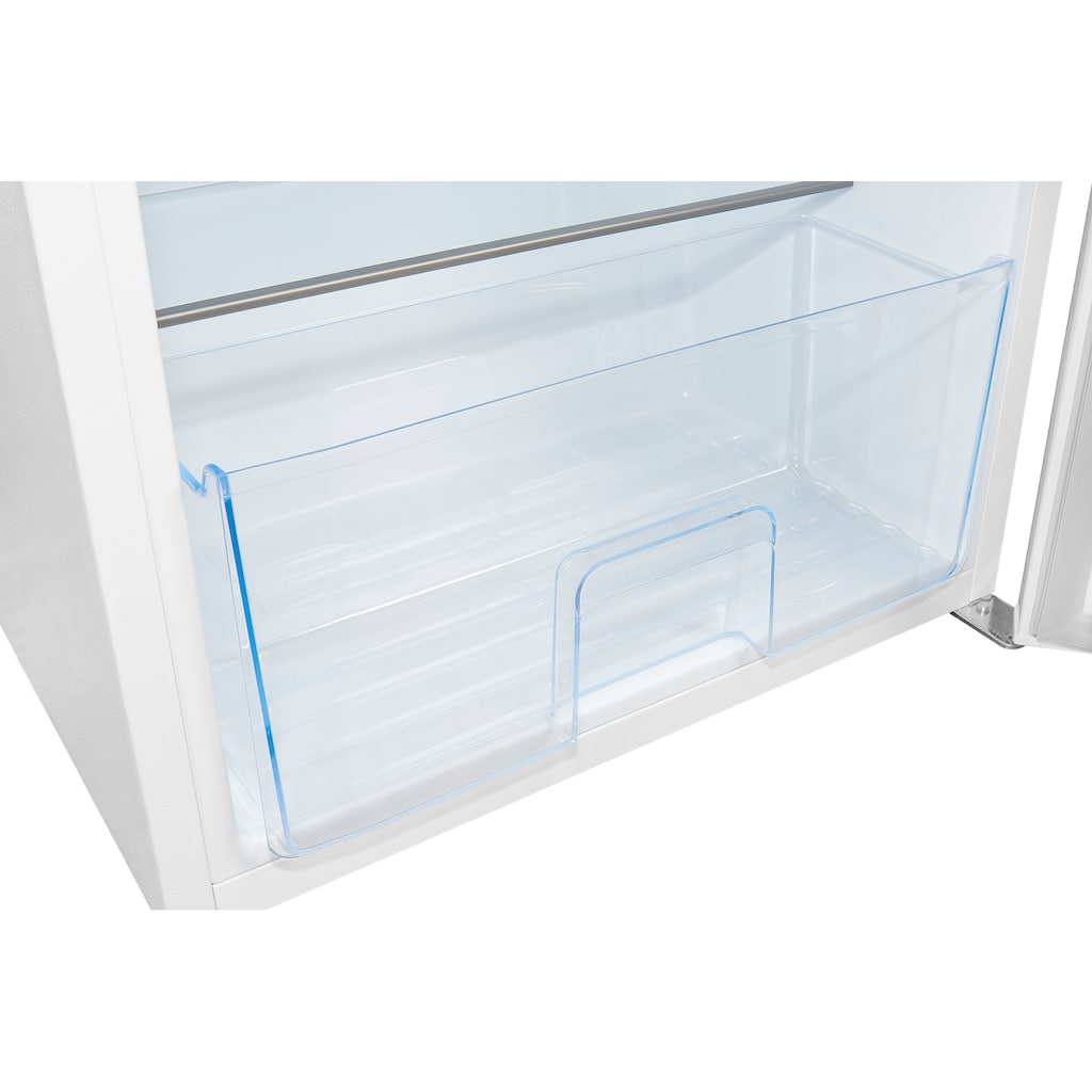 exquisit Kühlschrank »KS16-V-H-010D«, KS16-V-H-010D weiss, 85,5 cm hoch, 56 cm breit