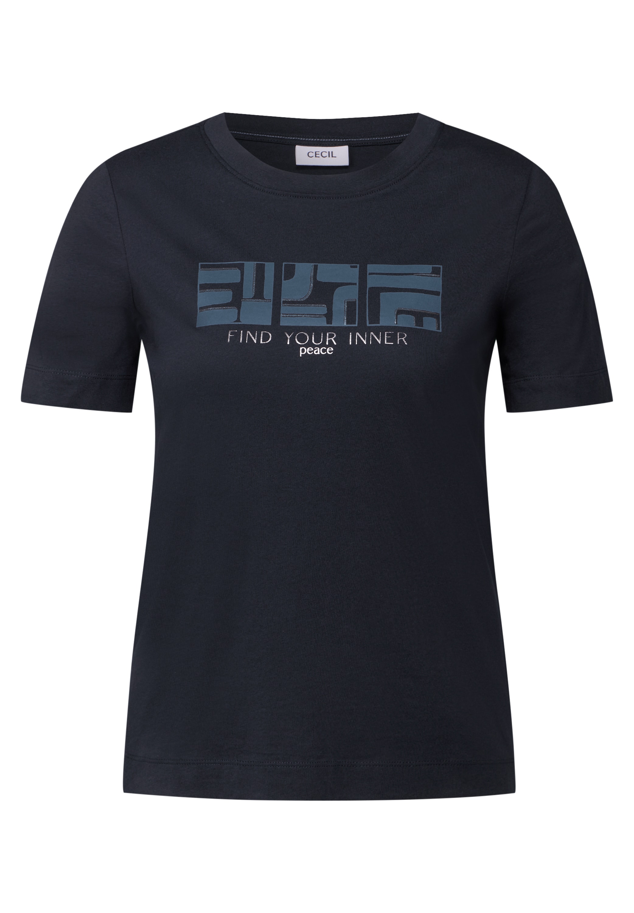 Cecil T-Shirt, aus reiner Baumwolle